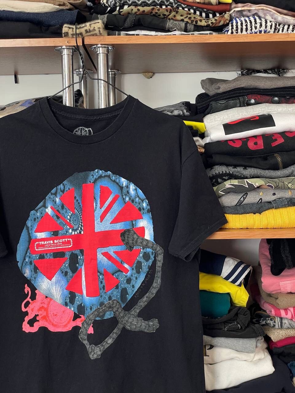 Rap Tees × Travis Scott LONDON EXCLUSIVE UTOPIA O2 LIVE TRAVIS SCOTT Size US M / EU 48-50 / 2 - 3 Thumbnail