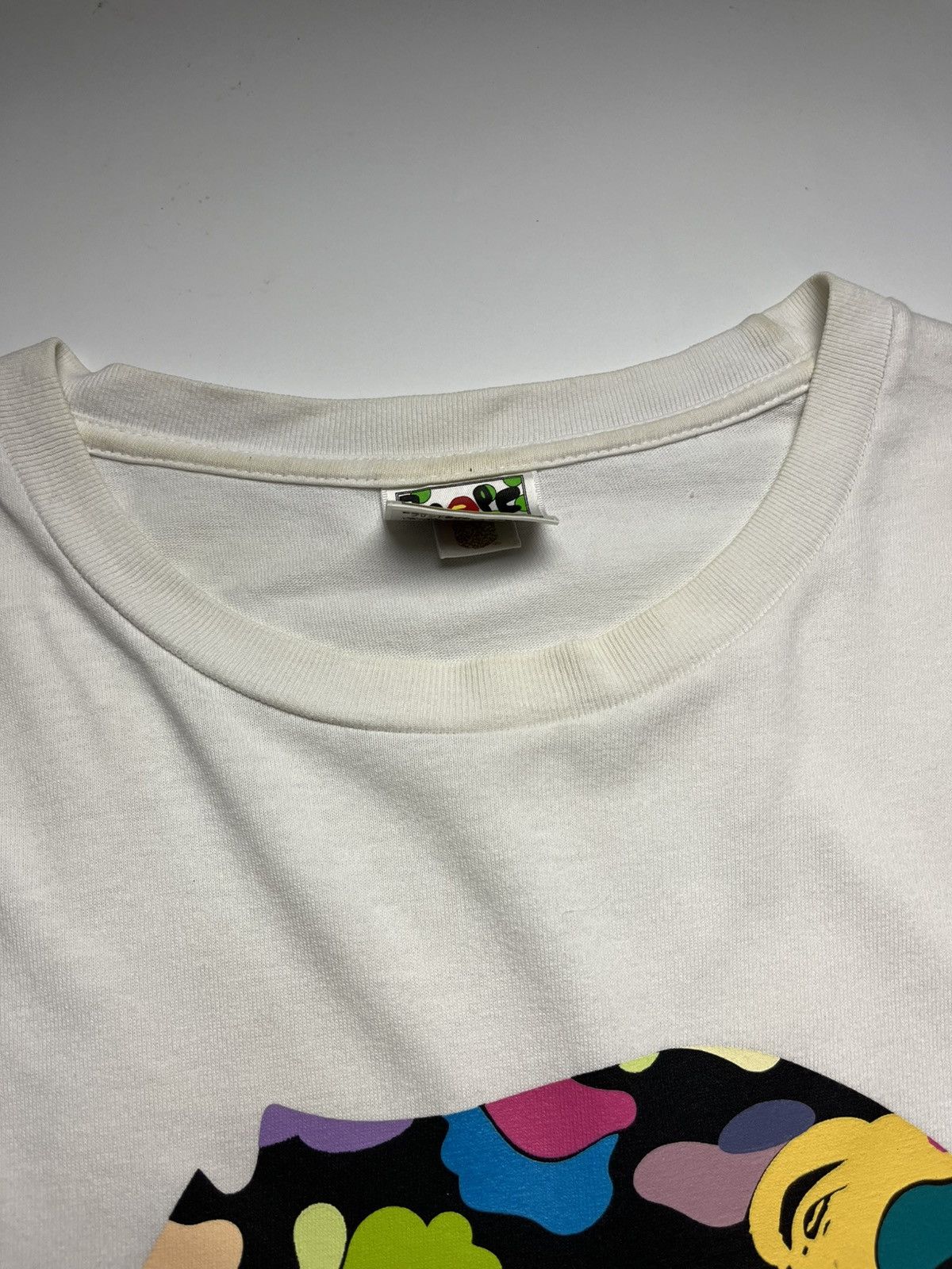 Bape BAPE Multi Camo Ape Face - Cotton Cnady T-Shirt Size US XXL / EU 58 / 5 - 10 Thumbnail