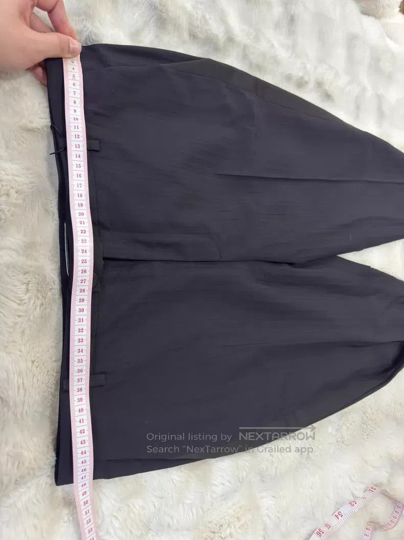 Saint Laurent Paris Saint Laurent Paris Dark Pattern Men's Smoking Trousers Size US 36 / EU 52 - 7 Thumbnail