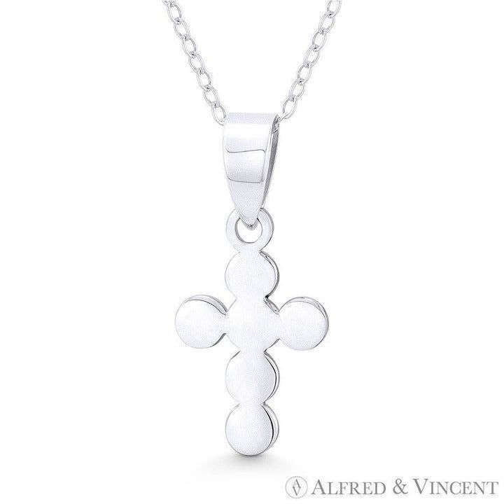 Other Multi-Circle Cross 25.5x12mm Pendant in .925 Sterling Silver Size ONE SIZE - 1 Preview