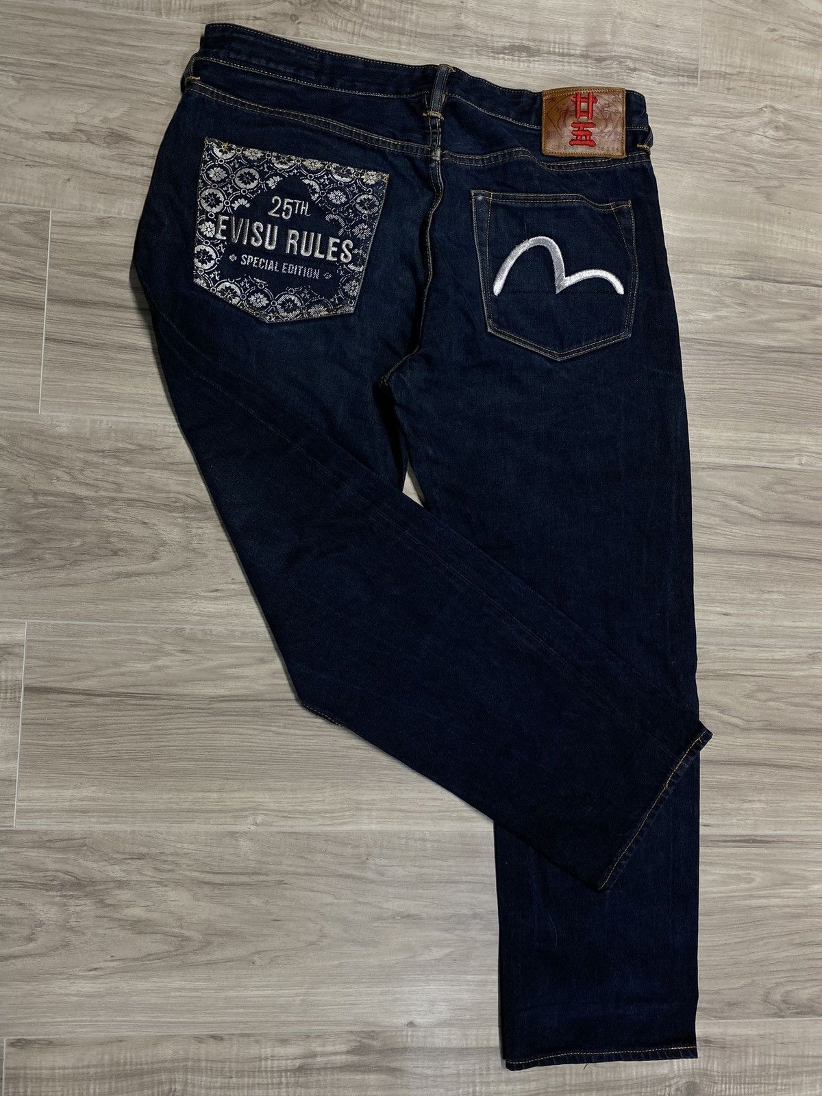 Vintage Evisu Japanese Denim Jean Rare Anniversary Size 36