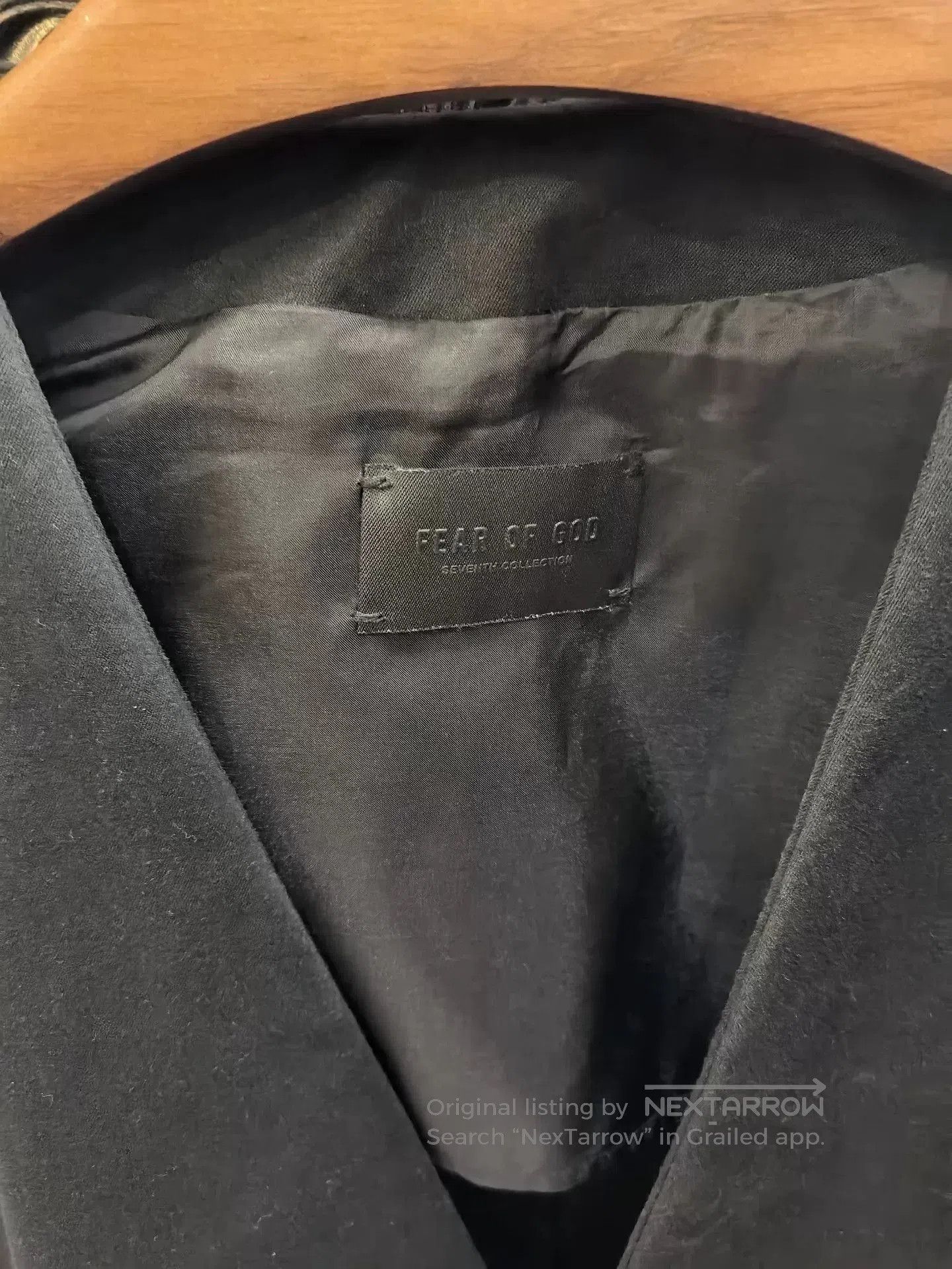 Fear of God FEAR OF GOD Season 7 Black Collarless Blazer. Size US M / EU 48-50 / 2 - 4 Thumbnail