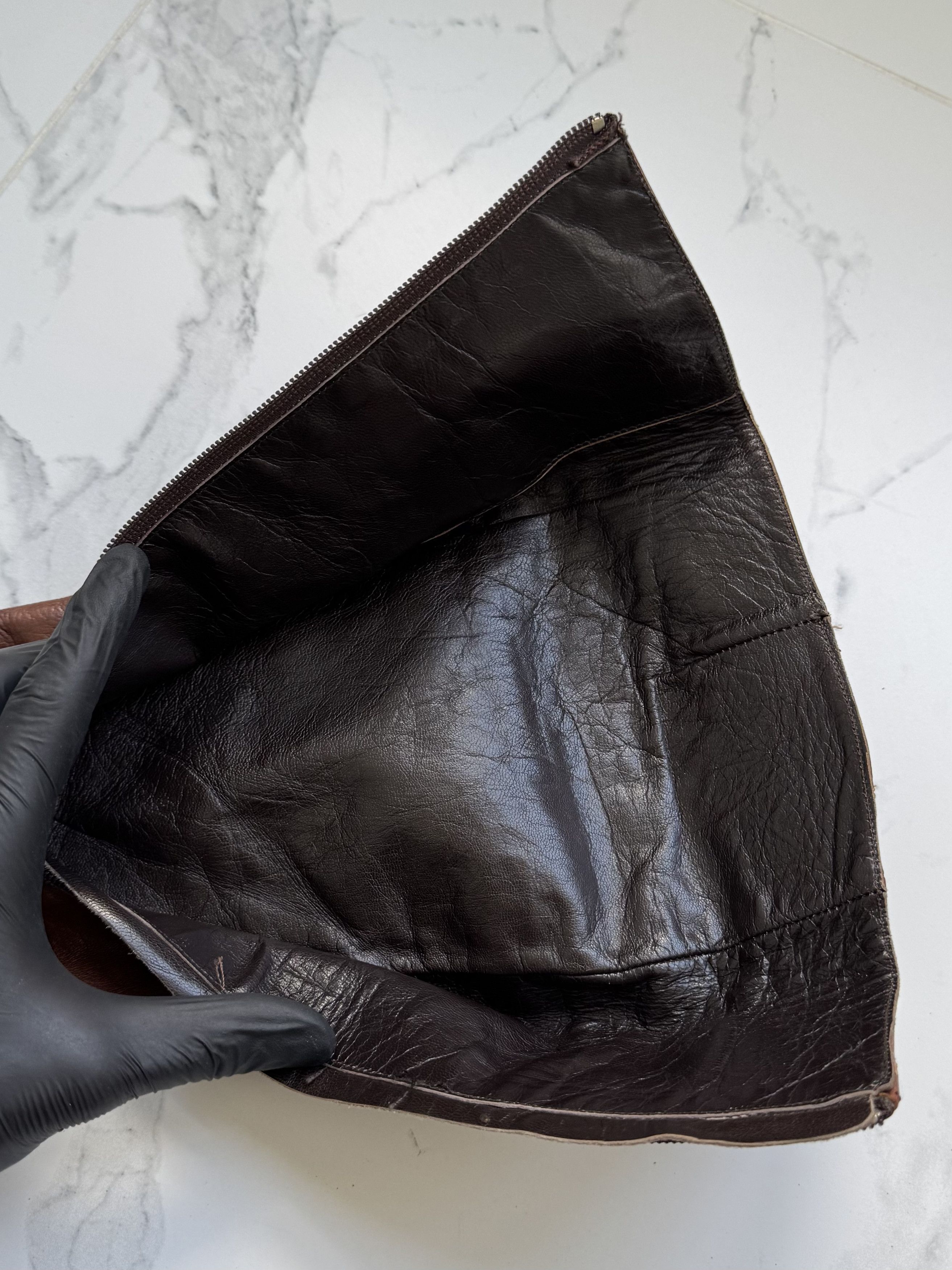 Vintage Vintage Leather Knee High Pointed Toe Low Heel Riding Boots Size US 7 / IT 37 - 10 Thumbnail