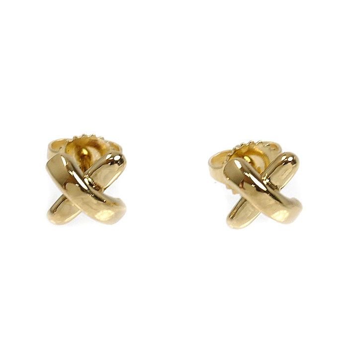 Tiffany & Co. Tiffany & Co. Tiffany & Co. Cross Stitch Au750 Earrings Precious Metal Earrings DUTY FREE for USA Size ONE SIZE - 1 Thumbnail