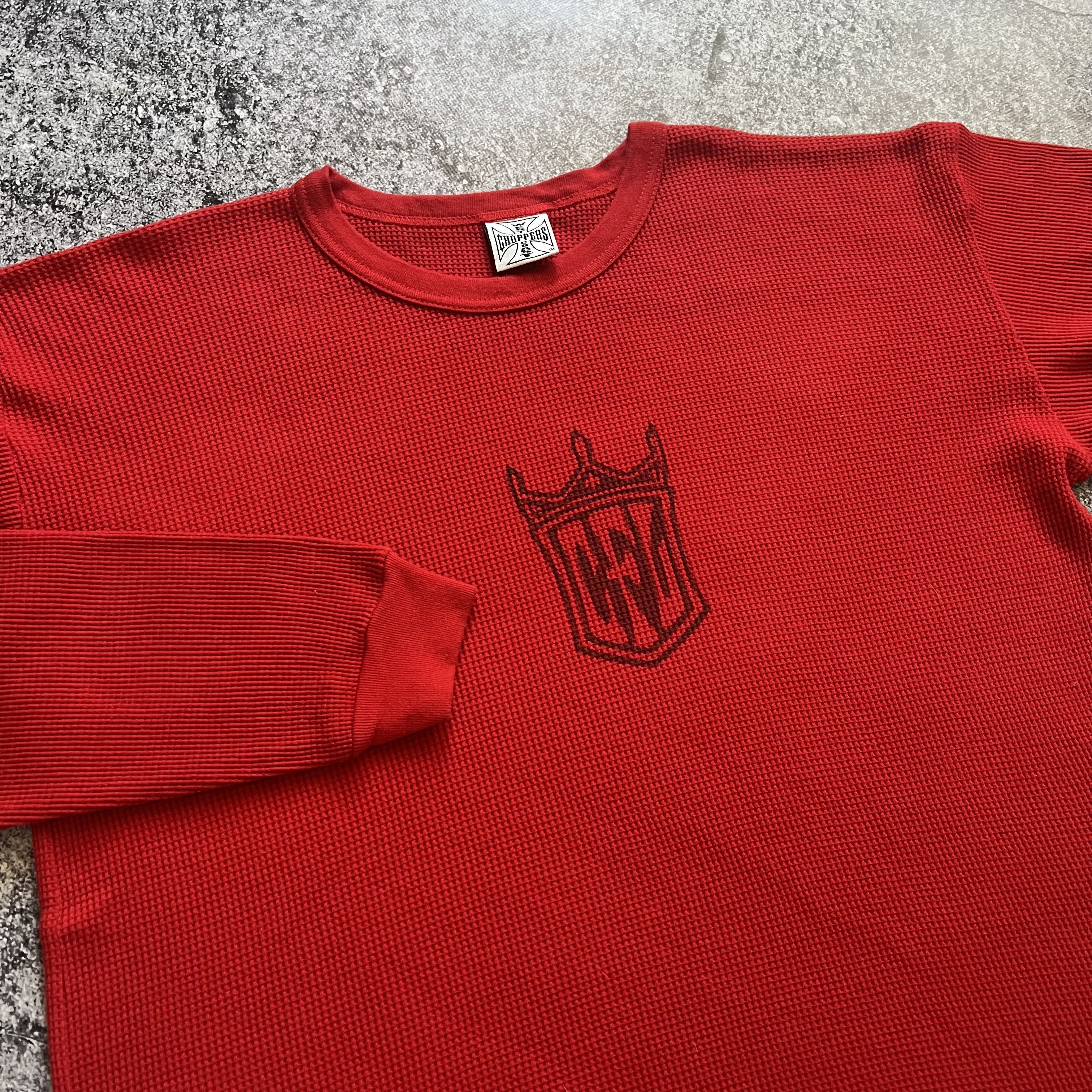 Vintage West Coast Choppers Long Sleeve Logo Size XL