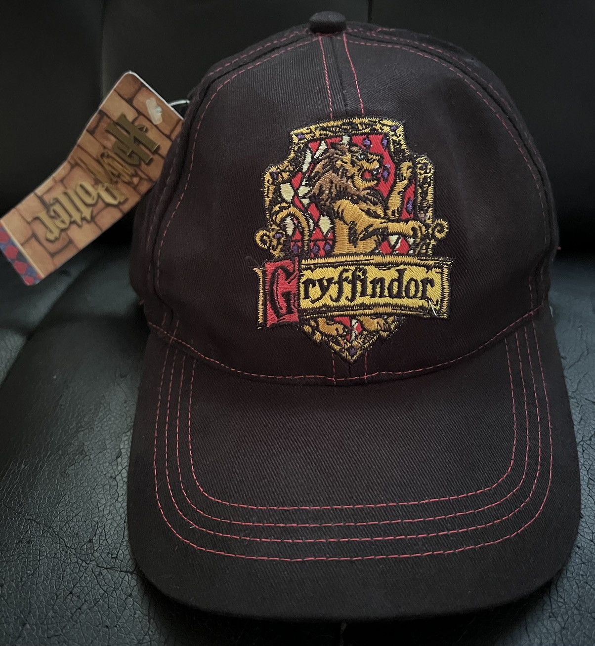 Vintage × Warner Bros Vintage Harry Potter Gryffindor Movie Promo Hat Size ONE SIZE - 1 Thumbnail
