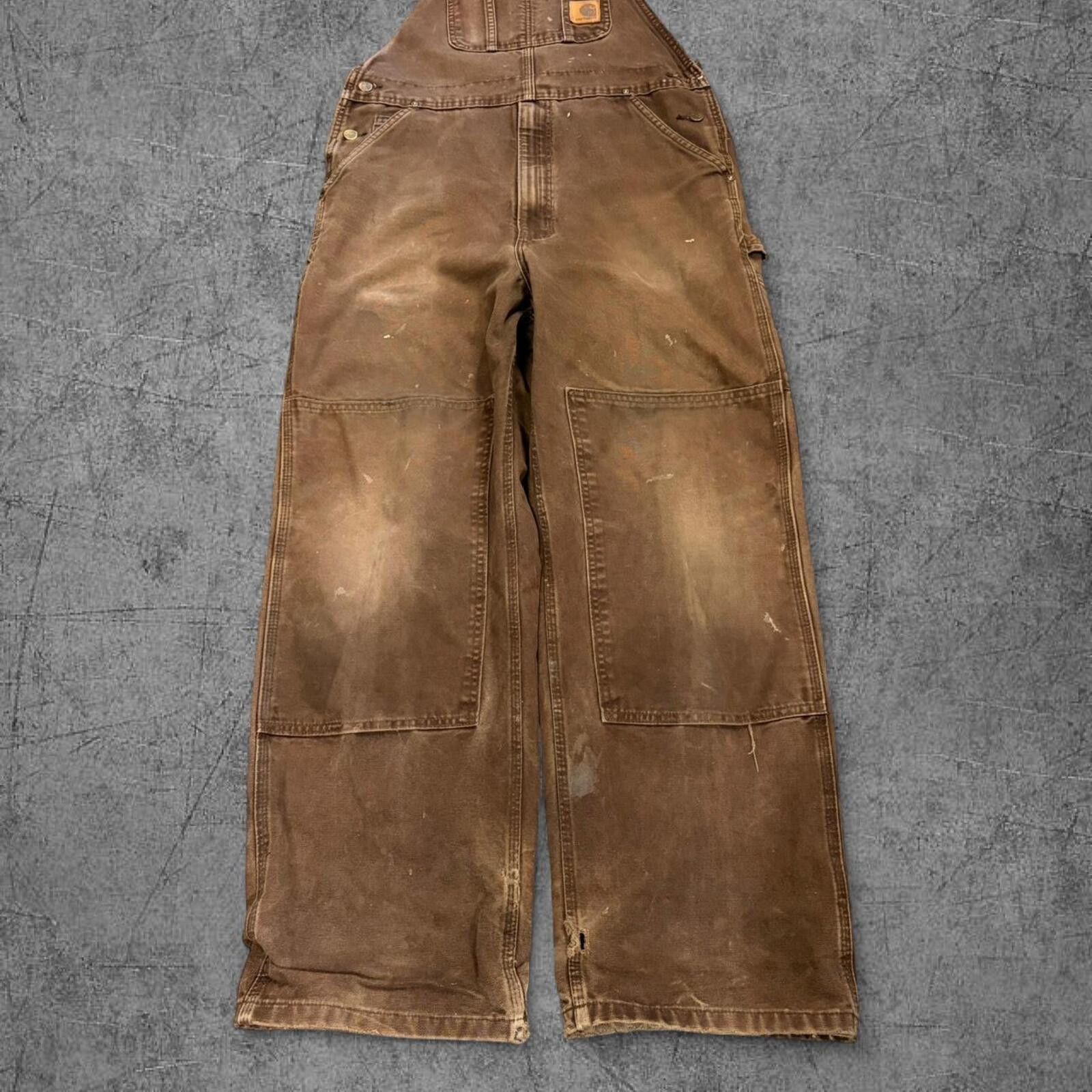 Carhartt Vintage Mocha Carhartt Overalls Size US 34 / EU 50 - 2 Thumbnail