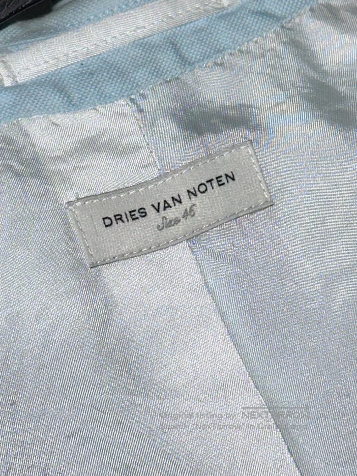 Dries Van Noten Dries Van Noten Linen Blazer. Size US S / EU 44-46 / 1 - 4 Thumbnail