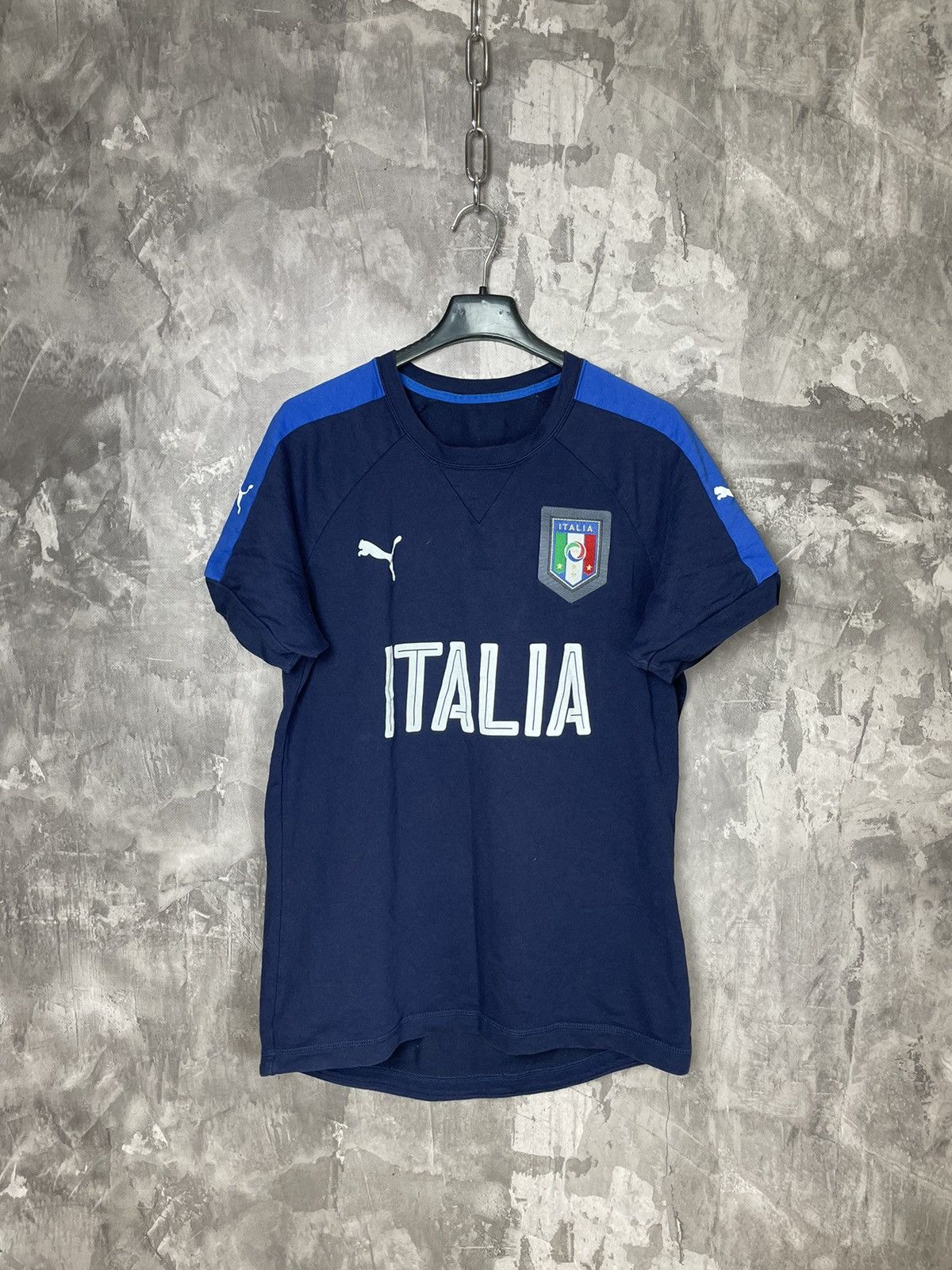 Puma × Vintage Vintage Puma Italy Y2K Rare Soccer jersey🔷 Size US M / EU 48-50 / 2 - 1 Thumbnail