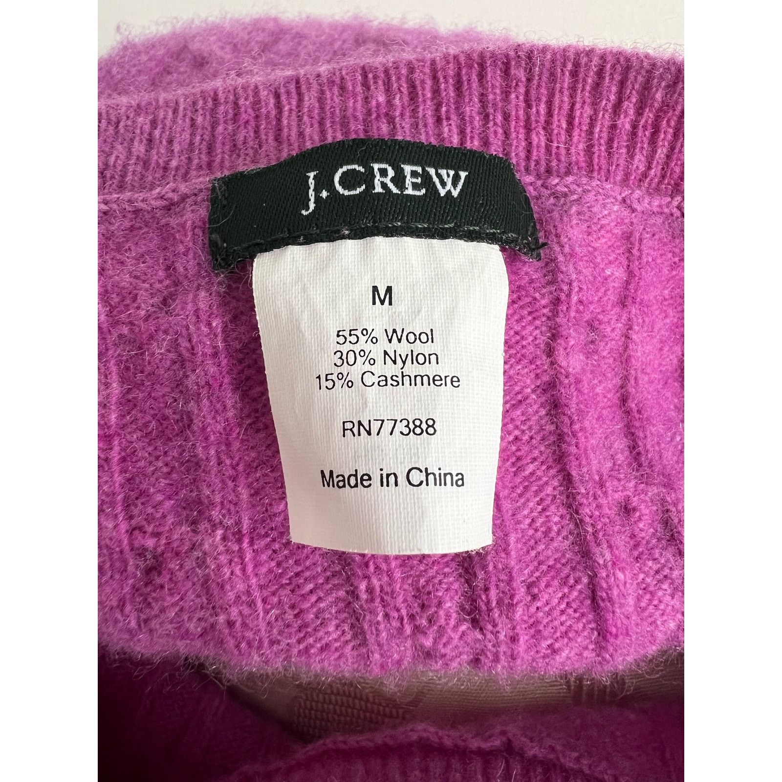 J.Crew J Crew Wool Cashmere Blend Long Sleeve Sweater Medium Size M / US 6-8 / IT 42-44 - 5 Thumbnail
