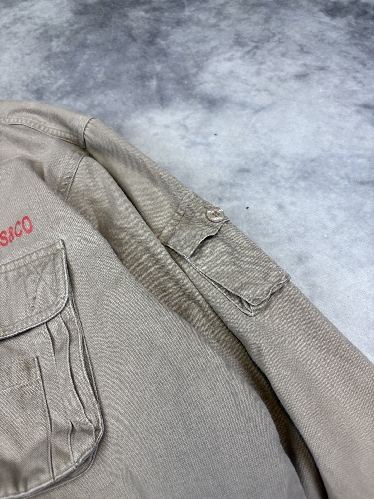 Levi's × Vintage Vintage Levis 2005 Shirt Jacket Workwear Oversize Streetwear Size US XL / EU 56 / 4 - 4 Thumbnail