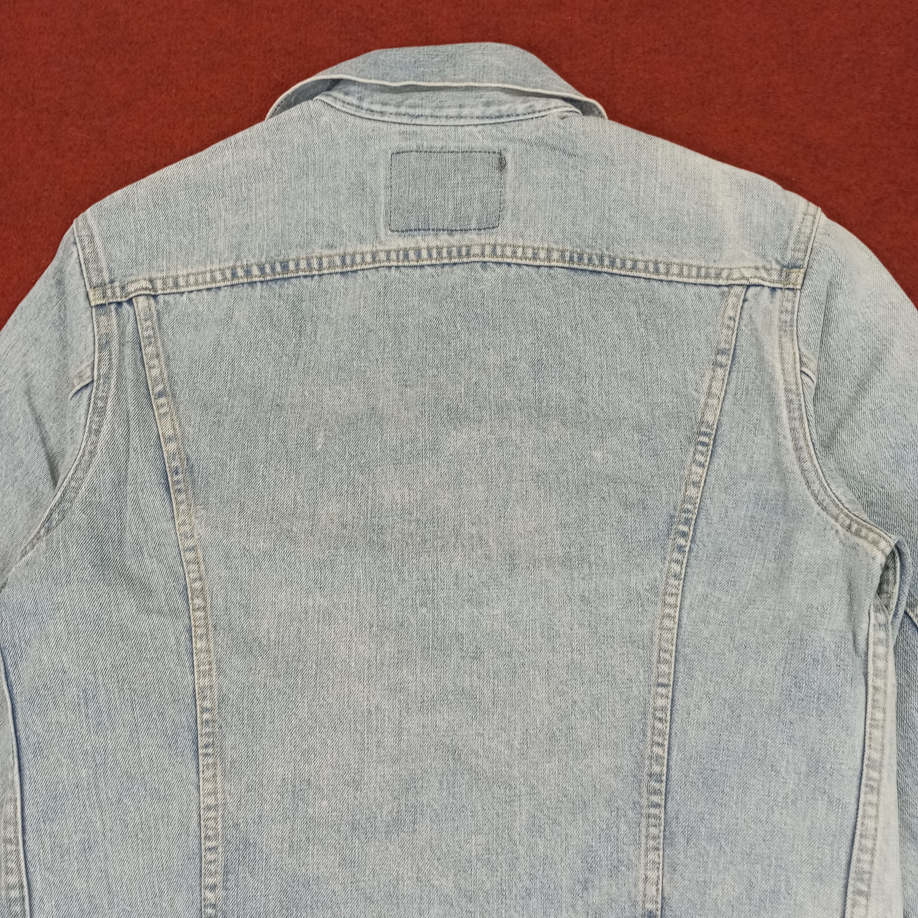 Levi's × Vintage Levis Big E American Streetwear Style Fashion Denim Jacket Size US S / EU 44-46 / 1 - 4 Thumbnail