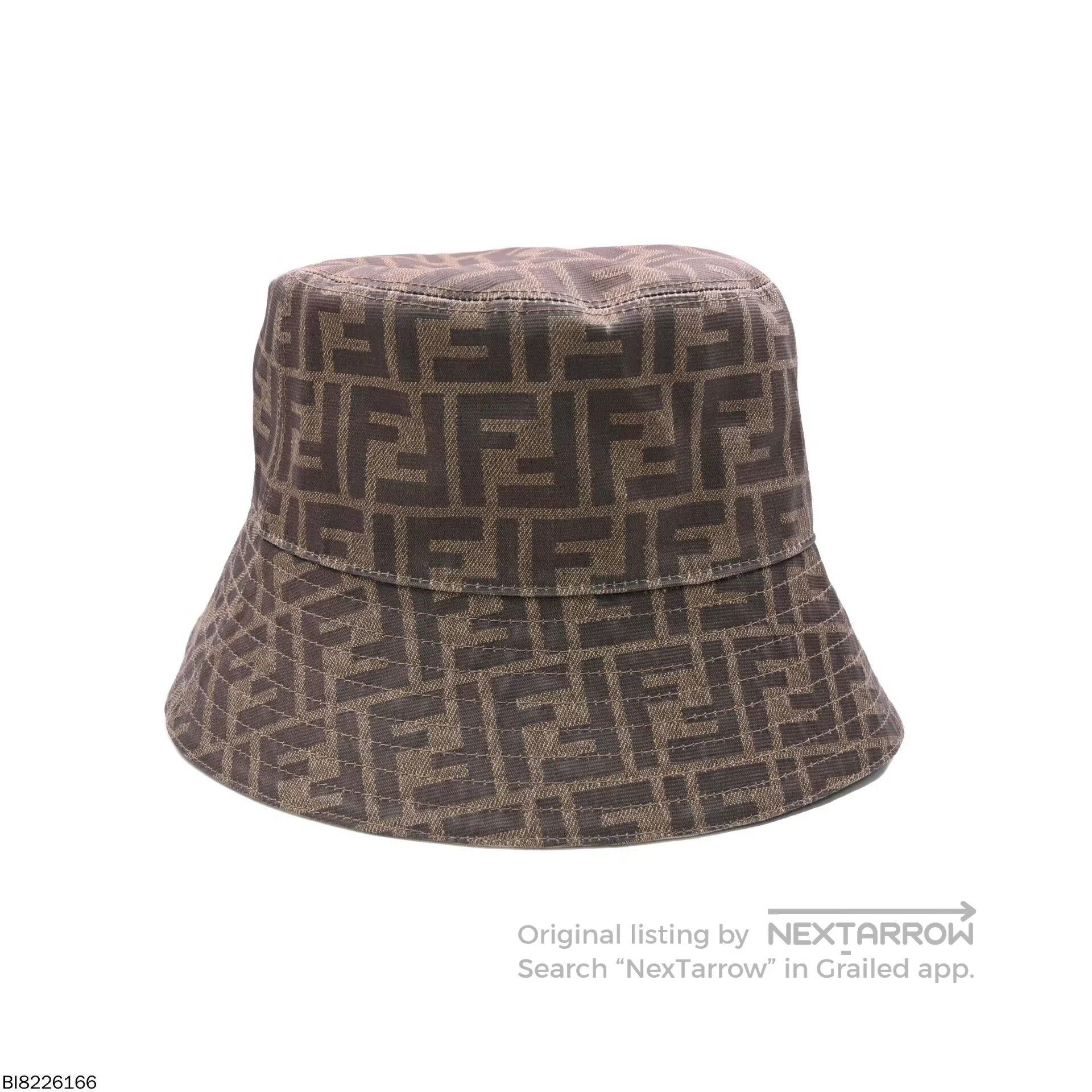 Fendi fendi ff monogram bucket hat 58cm. Size ONE SIZE - 1 Thumbnail