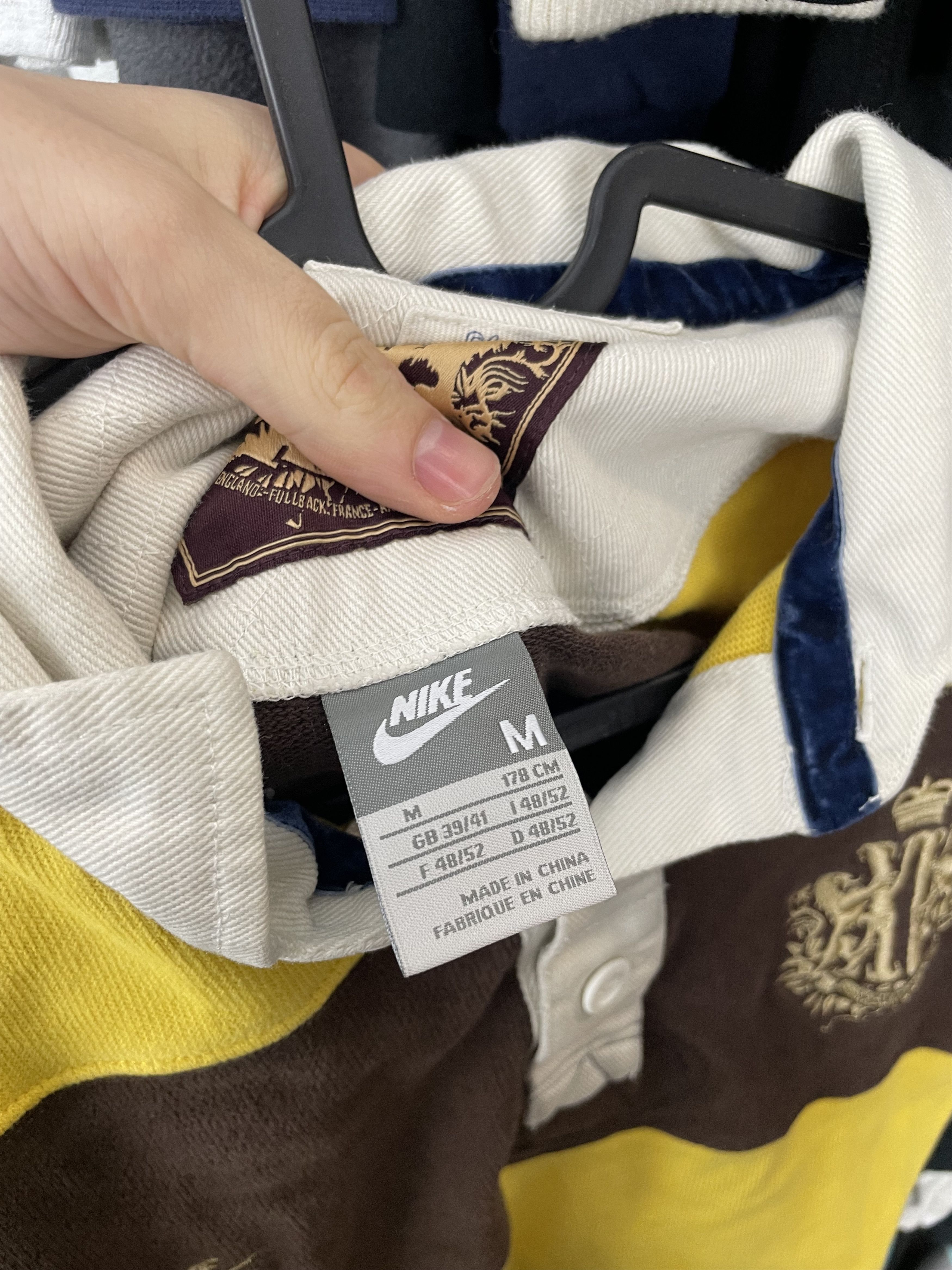 Nike × Vintage Nike vintage longs leev rugby polo shirt chief keep Size US M / EU 48-50 / 2 - 5 Thumbnail