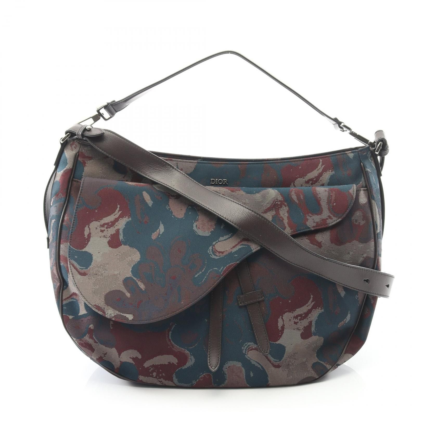 Dior Dior Dior Christian Dior × Peter Doig Canvas Leather Shoulder Bag Leather Shoulder Bag DUTY FREE for USA Size ONE SIZE - 1 Thumbnail