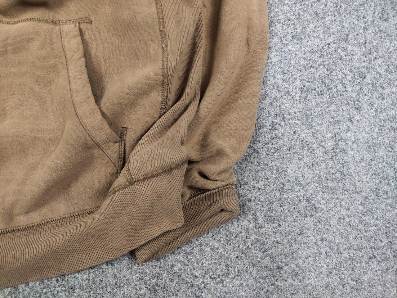 Gap Vintage 90's Gap Perfect Light Brown Faded USA Style Hoodie Size US M / EU 48-50 / 2 - 7 Thumbnail