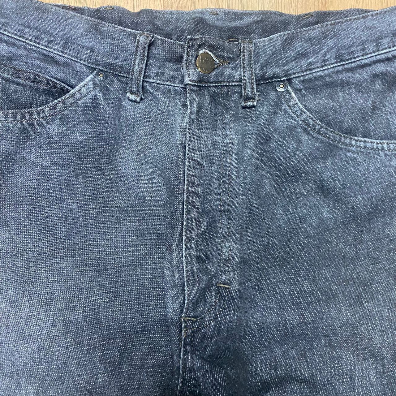If Six Was Nine Vintage 90s Lee Riders Distressed Denim Size US 32 / EU 48 - 13 Thumbnail