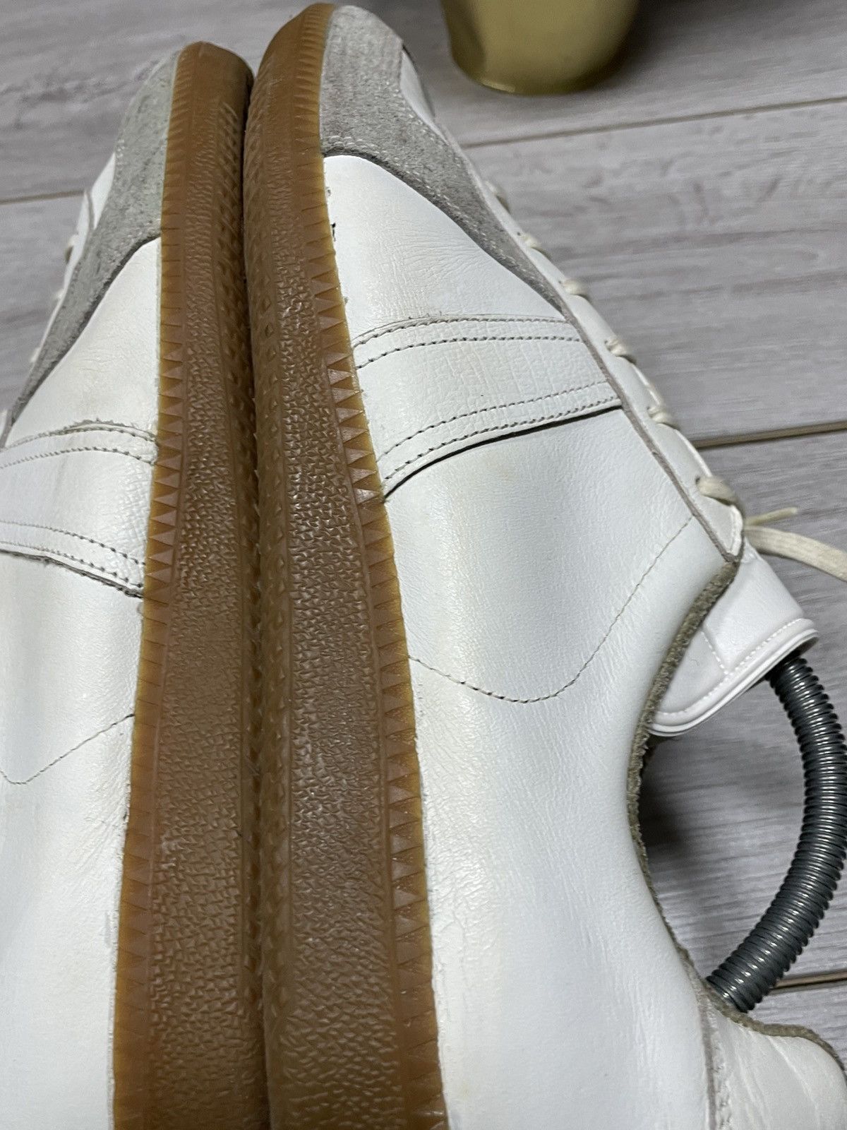 Vintage GAT Bw-sport 285 Margiela style vintage leather trainers Size US 11.5 / EU 44-45 - 14 Thumbnail