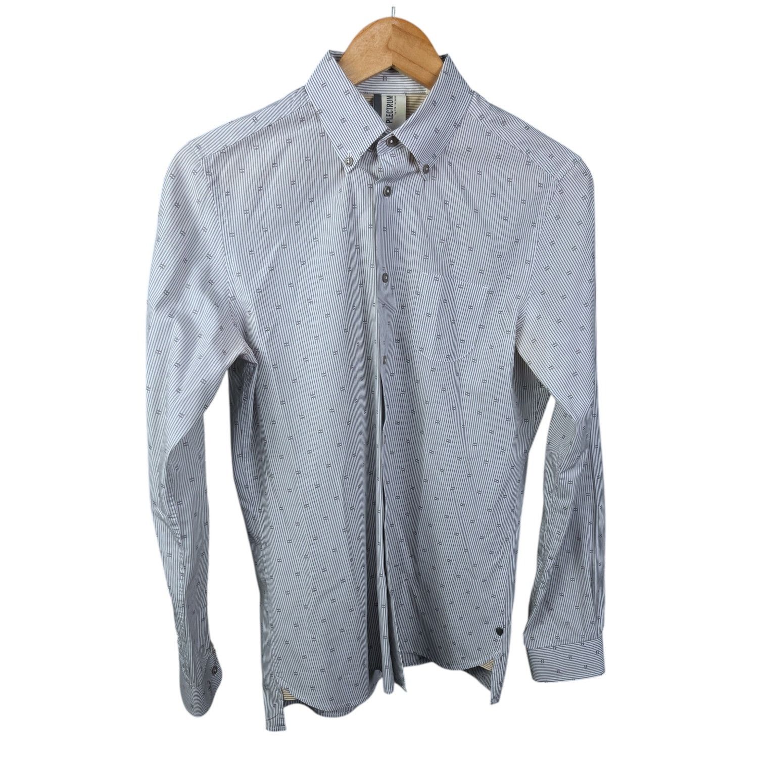 Ben Sherman Ben Sherman Plectrum Striped Geometric Button-Up Shirt - S Size US S / EU 44-46 / 1 - 1 Thumbnail