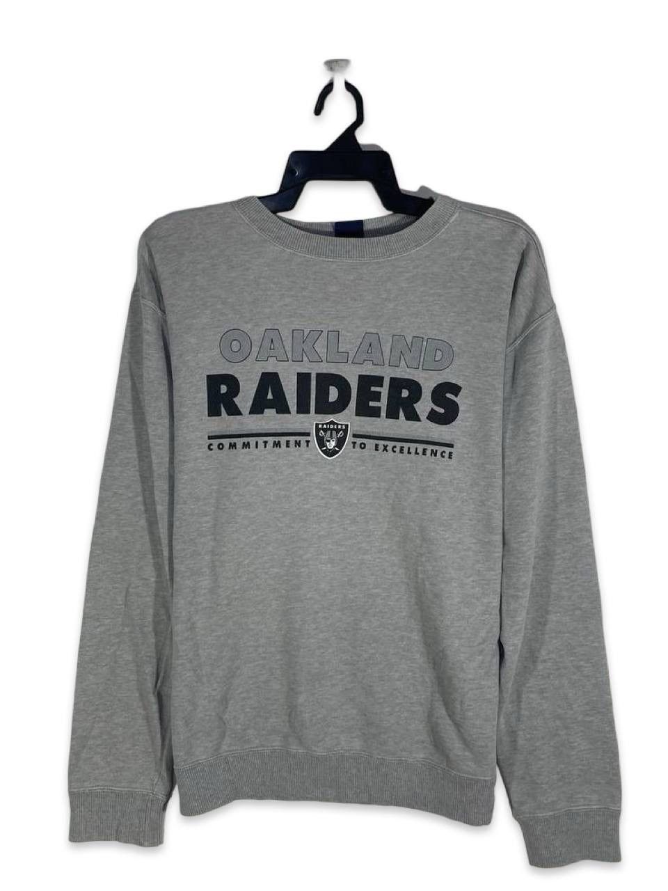 Other Vintage 90s oakland raiders sweatshirt jumper pullover L Size US L / EU 52-54 / 3 - 1 Thumbnail