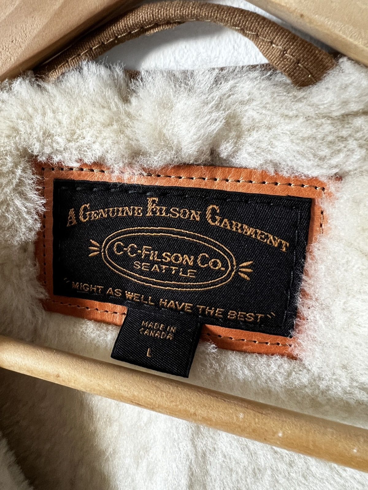 Filson Filson Workshop Shearling Vest Saddle Brown Large Size US L / EU 52-54 / 3 - 3 Thumbnail