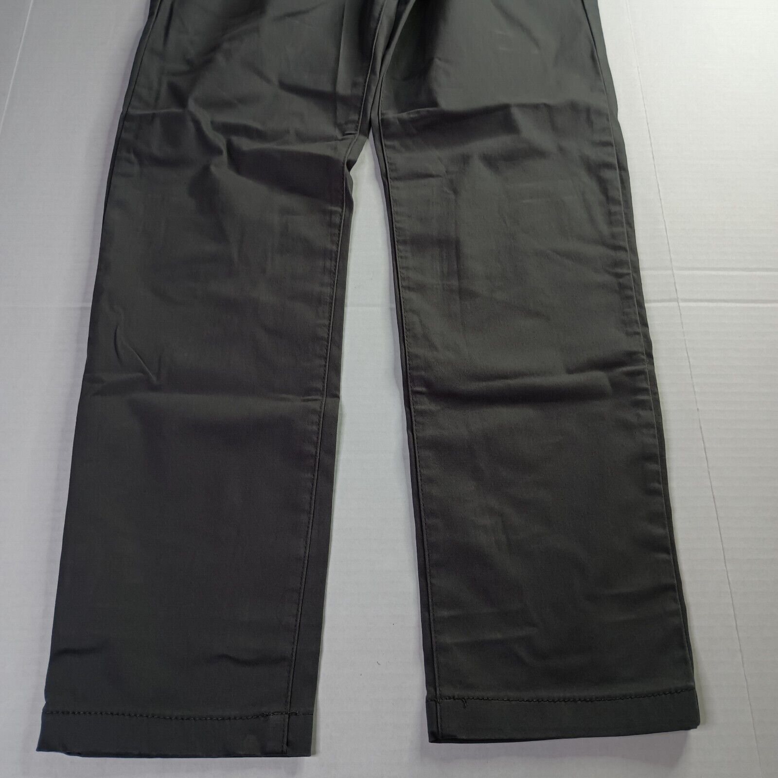 Lee Lee Chino Motion Flex Waistband Pants Men's 29x30 Gray Slim Size US 29 - 2 Thumbnail