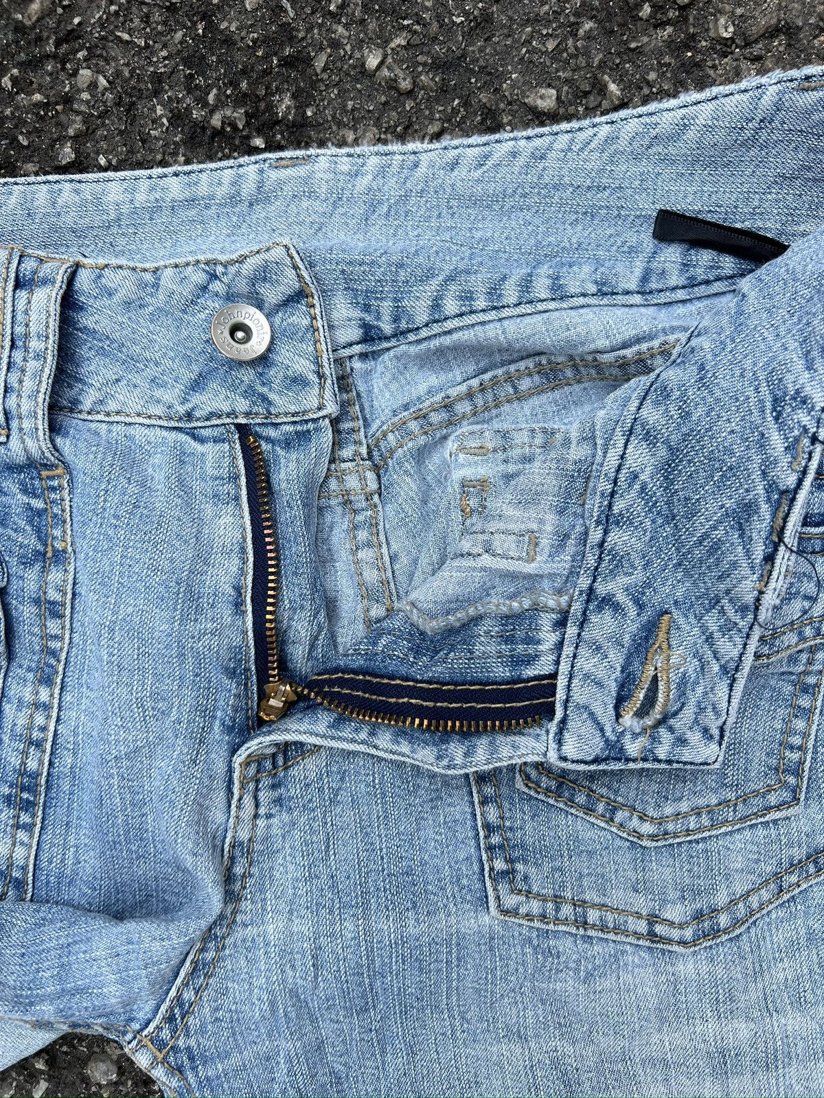 Japanese Brand 7. Japanase Brand Basic Wash Flare jeans Size 28" / US 6 / IT 42 - 4 Thumbnail