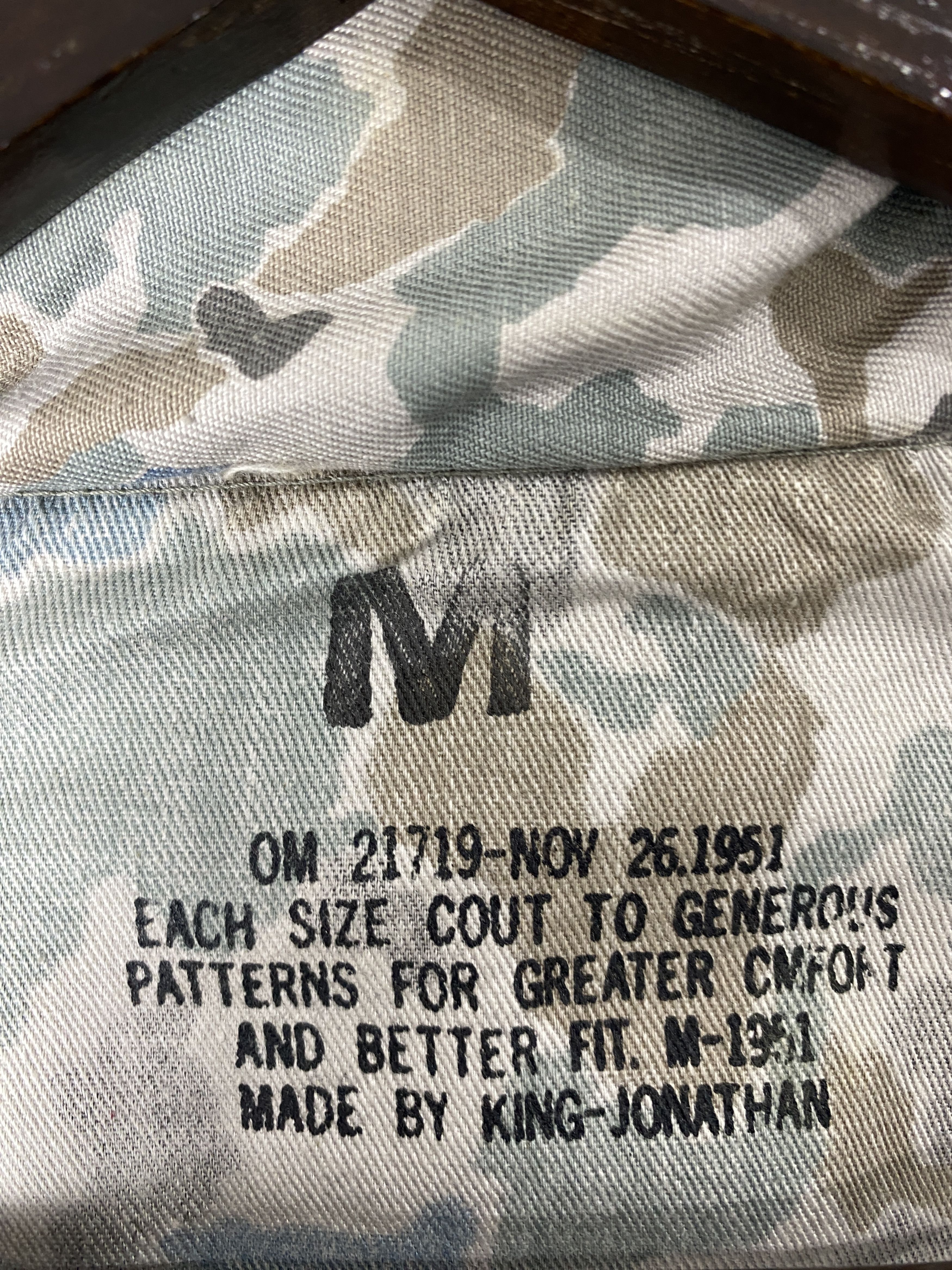Vintage Vintage King Jonathan Camouflage Jacket J2054 Size US S / EU 44-46 / 1 - 9 Thumbnail