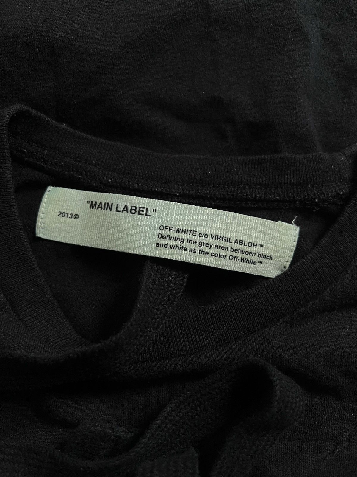 Off-White Off-White Washed Black 3D Arrows Big Logo T-Shirt Size S Size US S / EU 44-46 / 1 - 5 Thumbnail