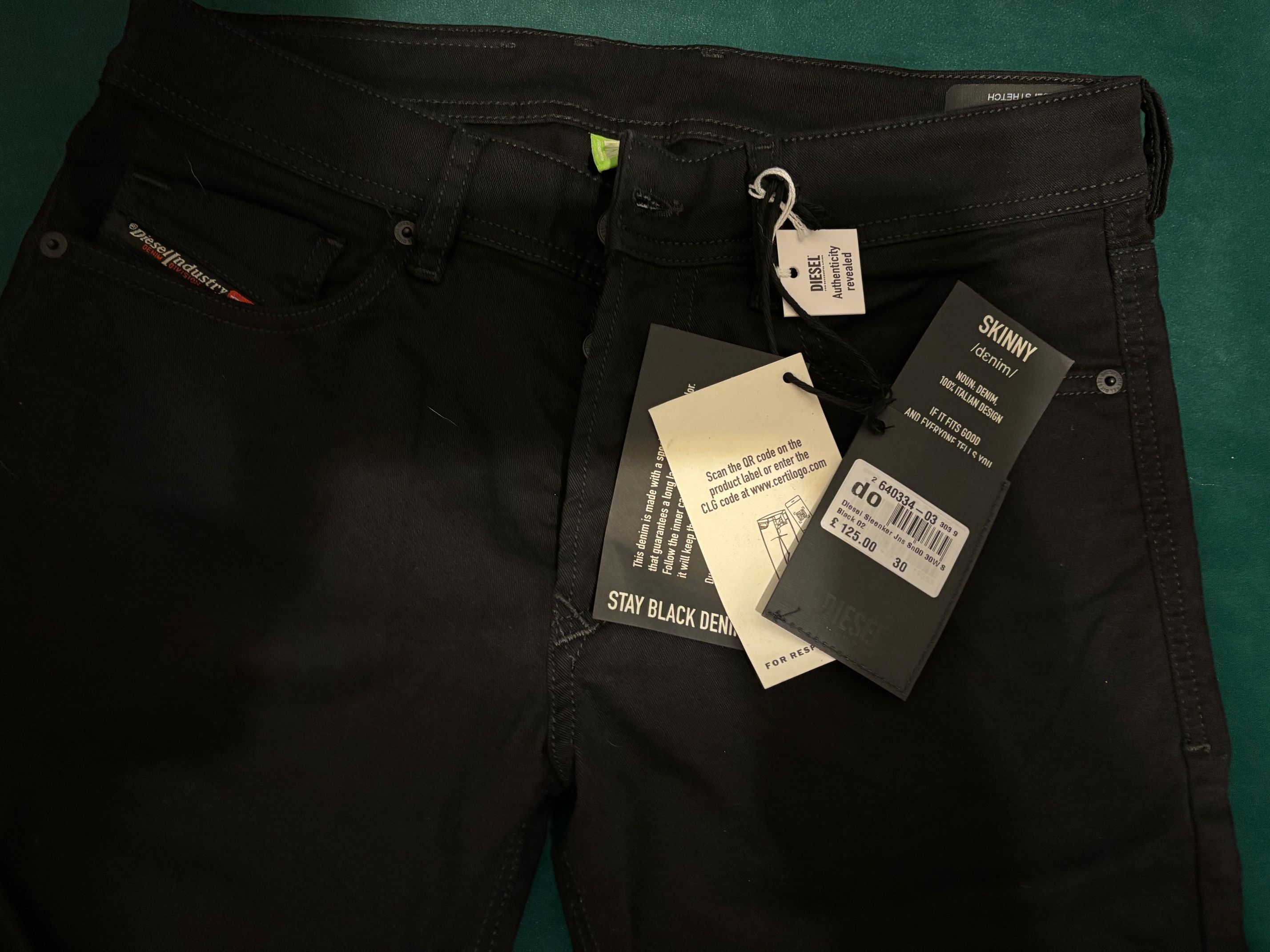 Diesel stretch Sleenker skiny jeans