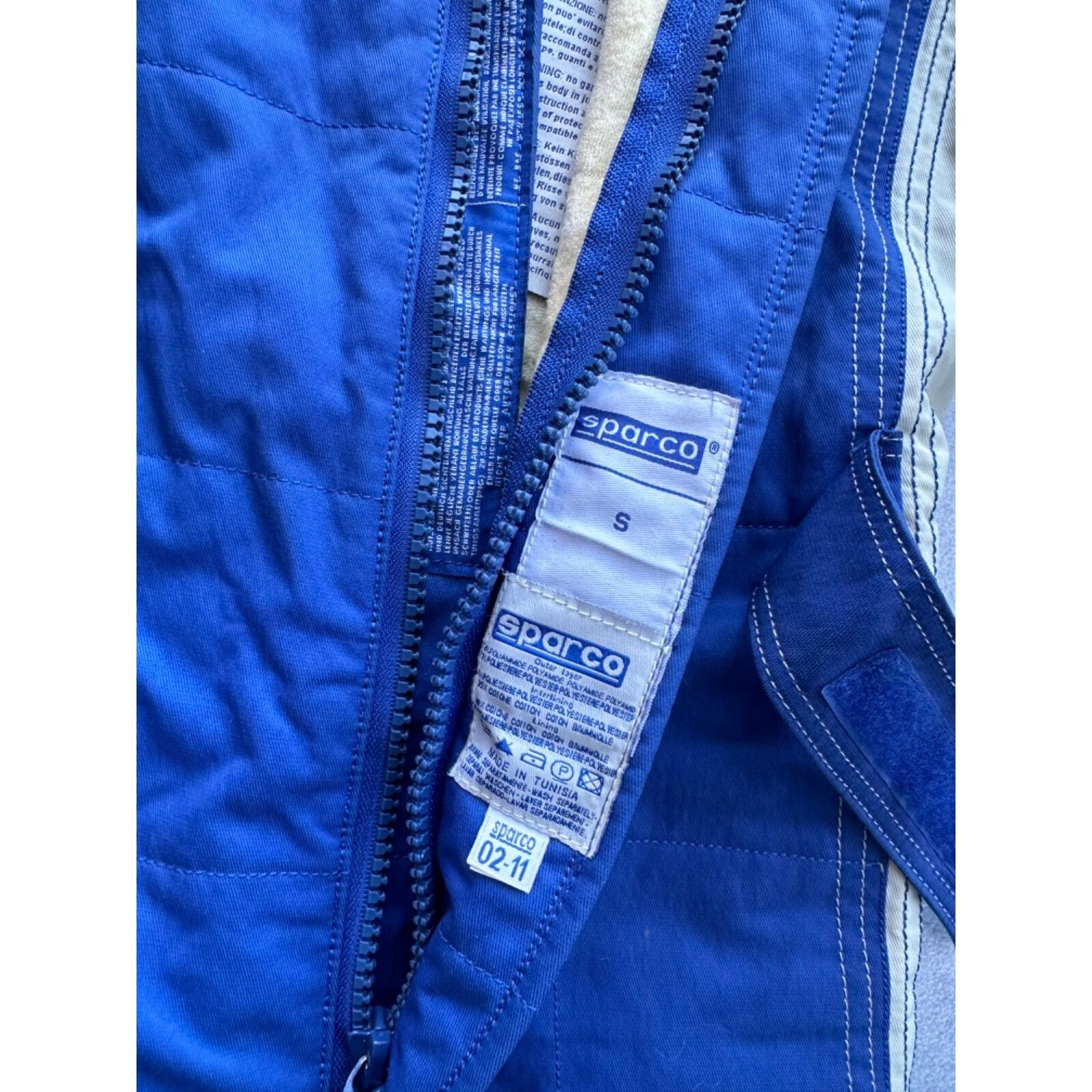 Vintage VTG Sparco Cik-Fia 2001 Racing Tracksuit Sz S Size US S / EU 44-46 / 1 - 14 Thumbnail