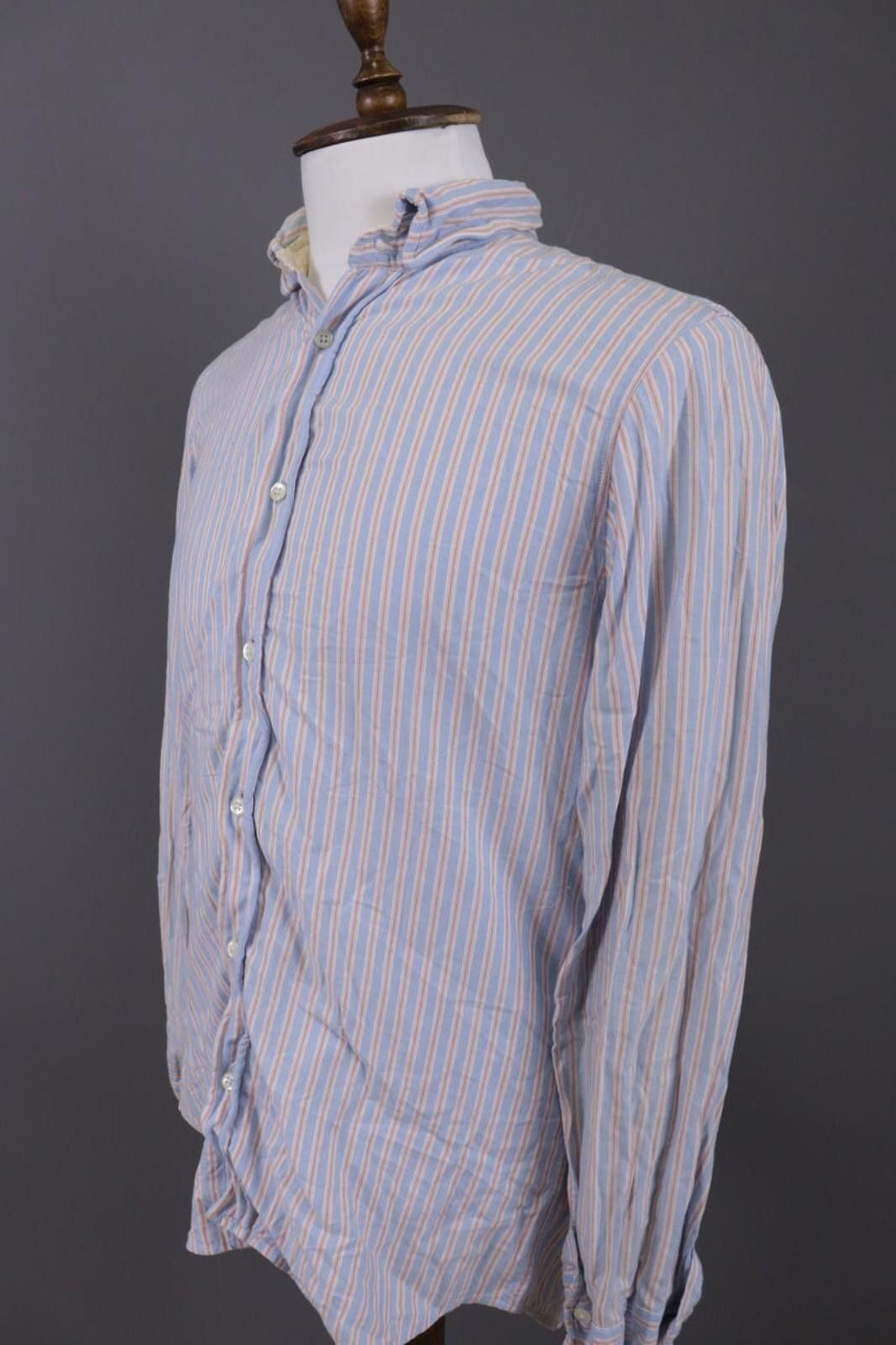 Hugo Boss Hugo Boss Multicolor Striped Floral Shirt Size M Size US M / EU 48-50 / 2 - 10 Thumbnail