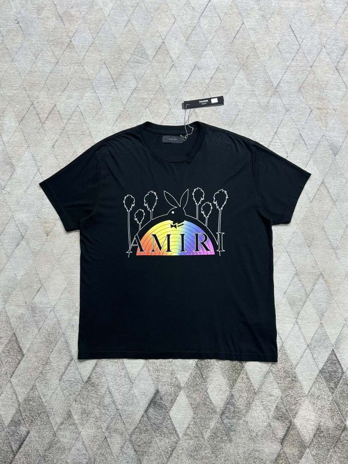 Amiri AMIRI Playboy Logo T-Shirt Size L Size US L / EU 52-54 / 3 - 1 Thumbnail