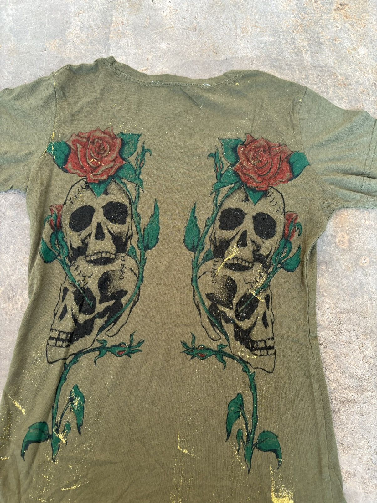 Hysteric Glamour × If Six Was Nine × Japanese Brand Y2k Poem Skull Ifsixwasnine lgb Punk Style Tshirt Size M / US 6-8 / IT 42-44 - 3 Thumbnail