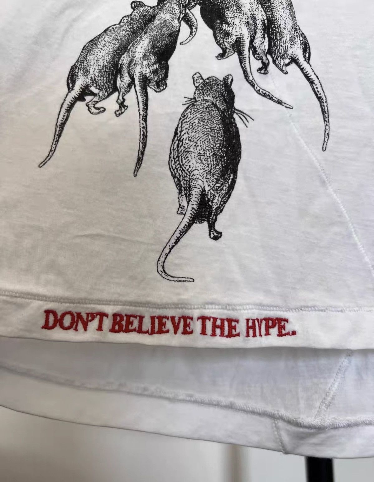 11 By Boris Bidjan Saberi 11ByBBS Slogan Print Cotton T-Shirt Size US M / EU 48-50 / 2 - 6 Thumbnail