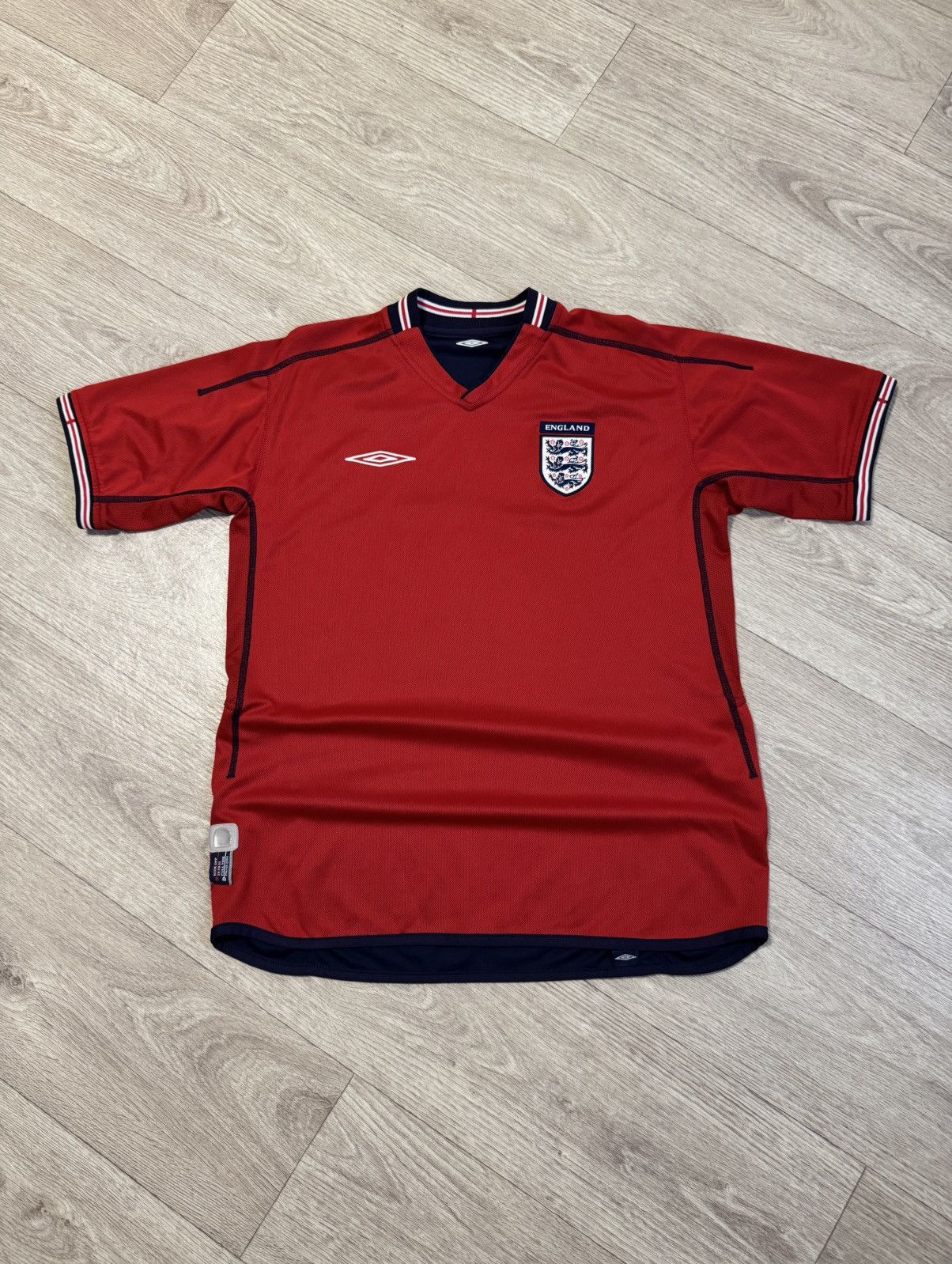 Vintage 🔷Vintage Umbro England 2002/04 Reversible Soccer jersey🔷 Size US L / EU 52-54 / 3 - 1 Thumbnail