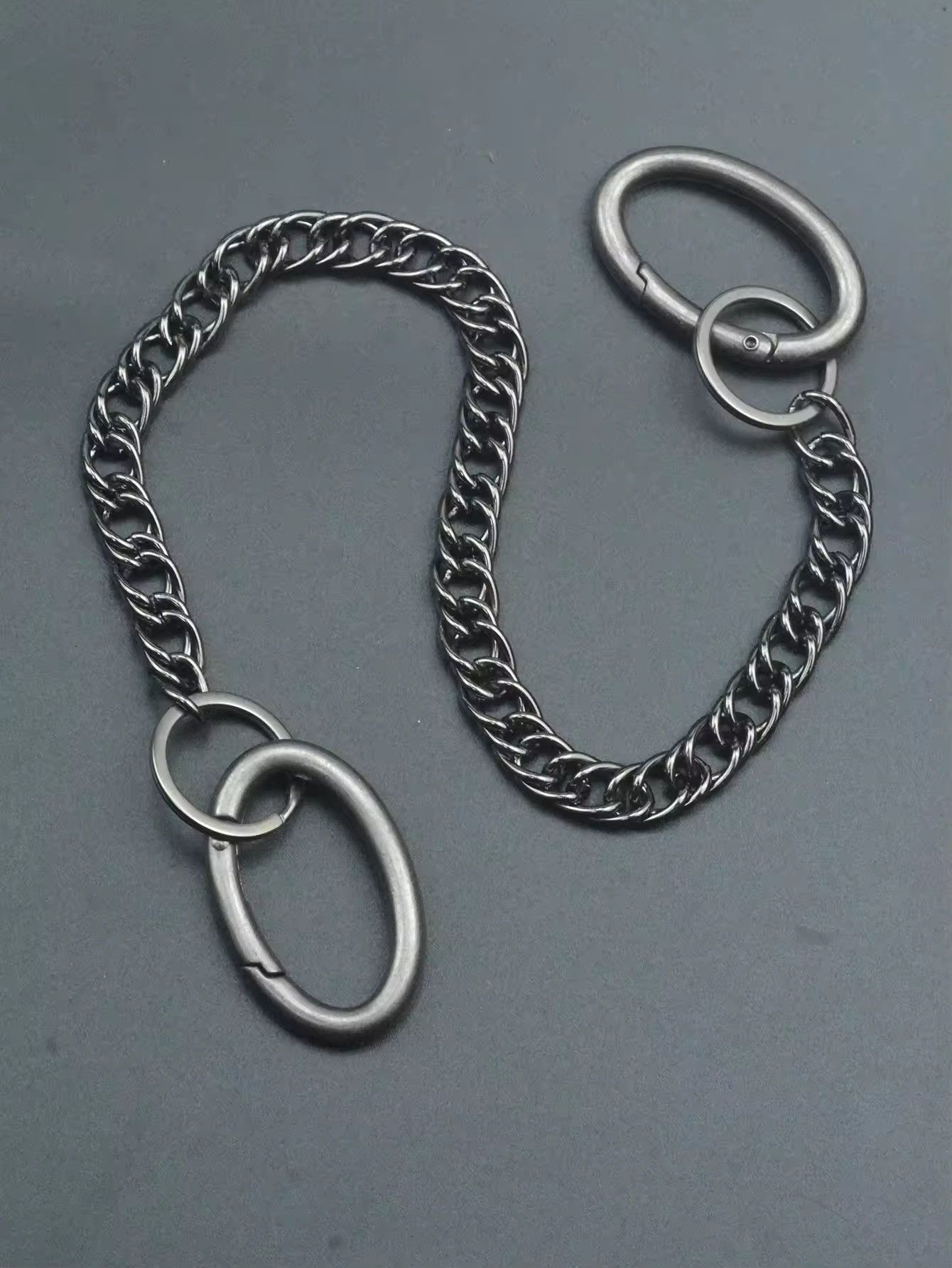 Other duoble oval carabiner pant wallet chain Size ONE SIZE - 1 Thumbnail