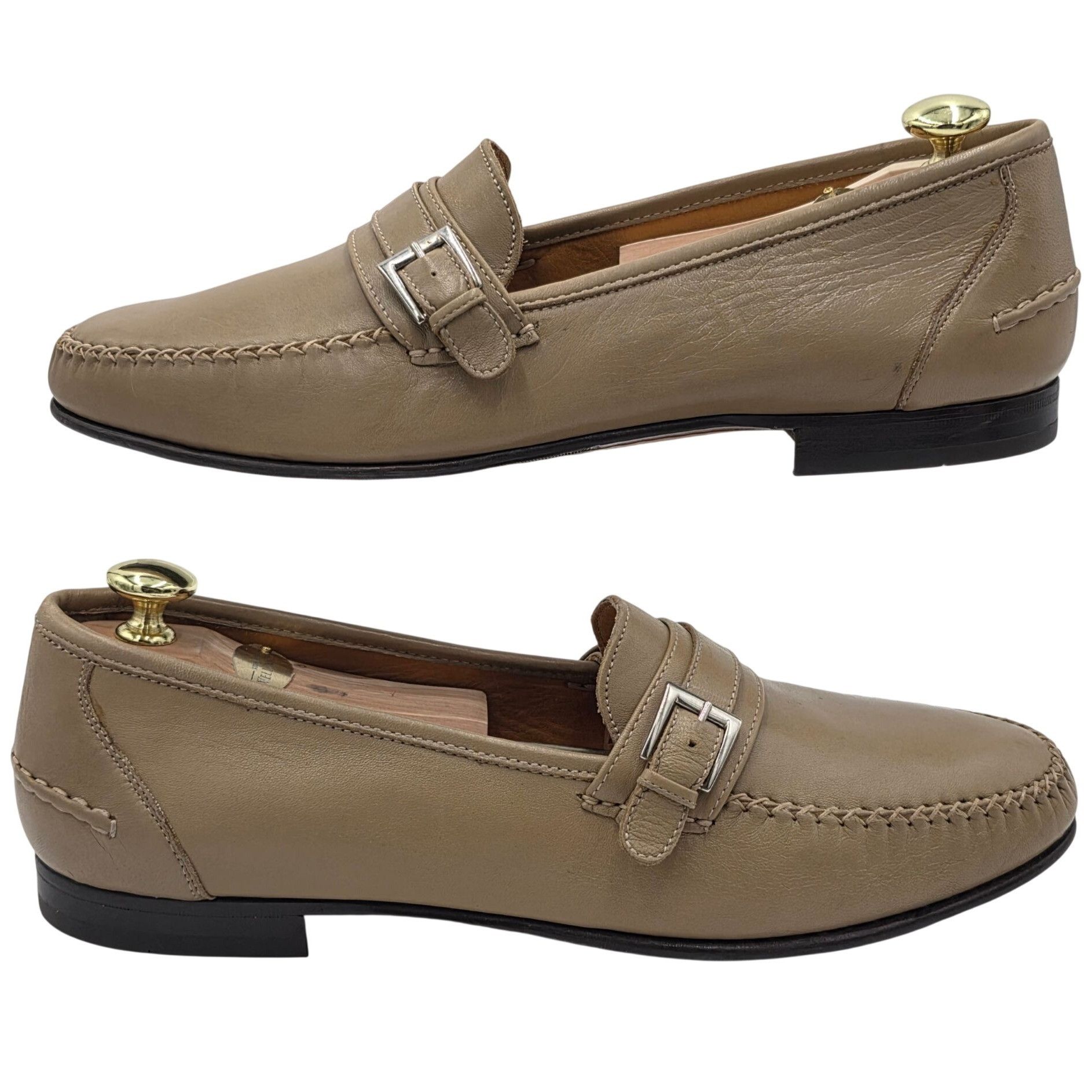 Bruno Magli NEW Vintage Bruno Magli Italy Tan Leather Dress Shoes Men 12 Size US 12 / EU 45 - 3 Thumbnail