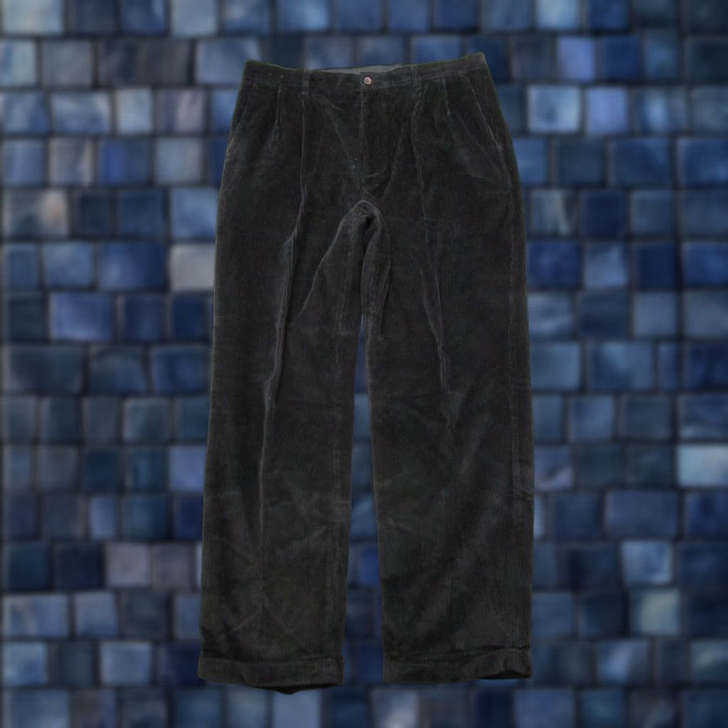 Nautica Nautica Pants Men's Corduroy Classic Fit Black 36x32 Rigger Skater Y2K Size US 36 / EU 52 - 1 Thumbnail