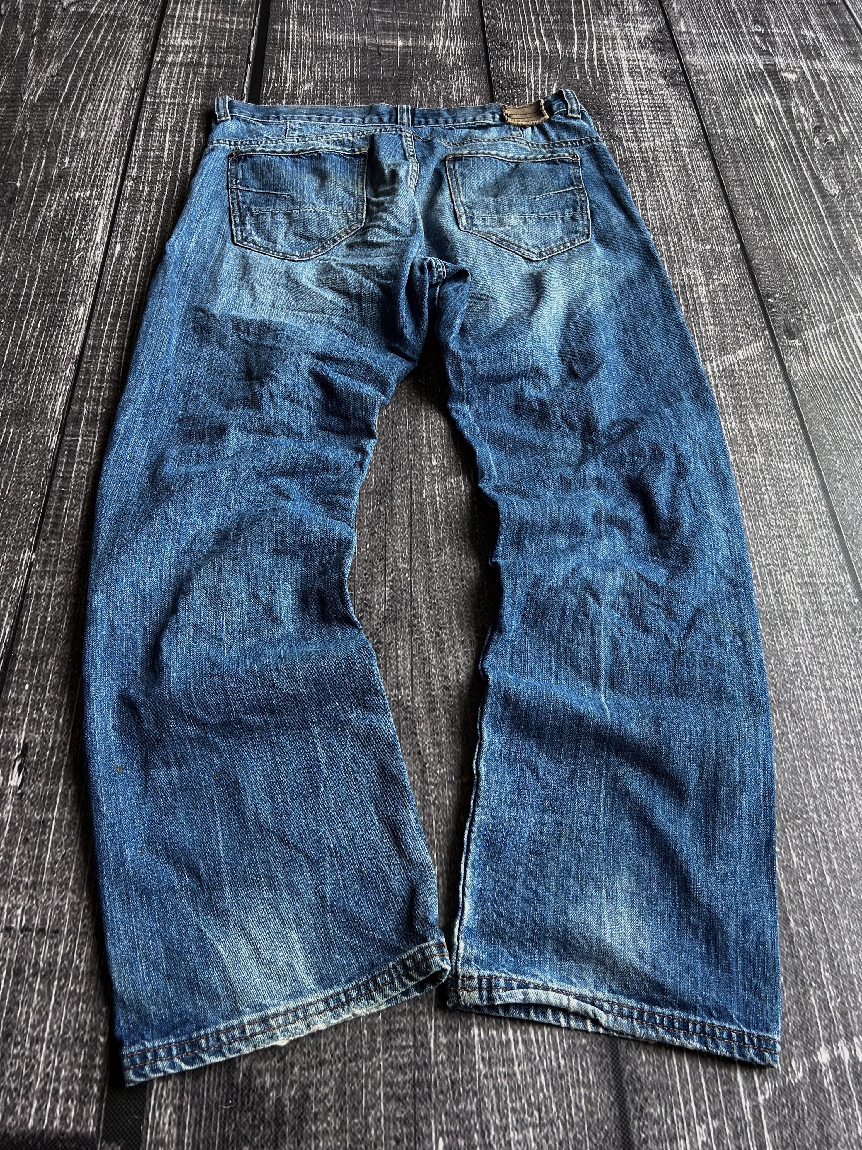 Designer VTG Rick Owens Raf Simons Balenci Style Washed Jeans 90s Size US 32 / EU 48 - 4 Thumbnail