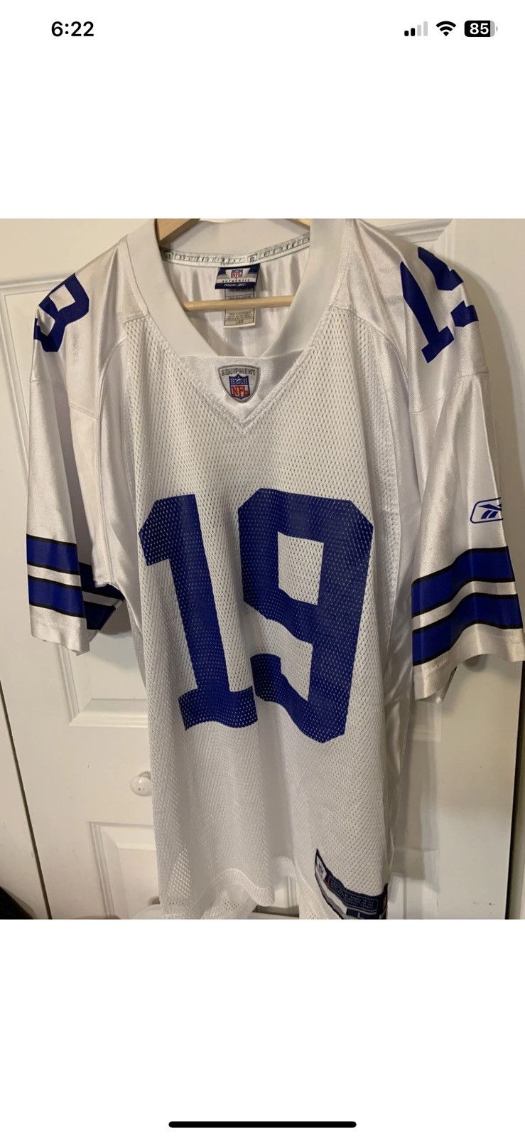 Reebok Reebok mens sz L Miles Austin #19 Dallas Cowboys jersey NFL Size US L / EU 52-54 / 3 - 5 Thumbnail