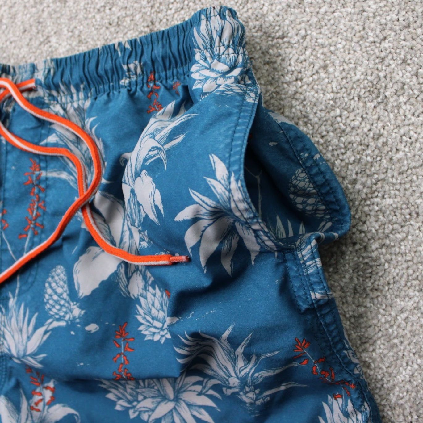 Quiksilver Quiksilver Waterman Boardshorts Mens 32 Blue 100% Polyester Swim Trunks 9" Inseam Board Shorts Beach Surfing Style Mens Size US 32 / EU 48 - 6 Thumbnail