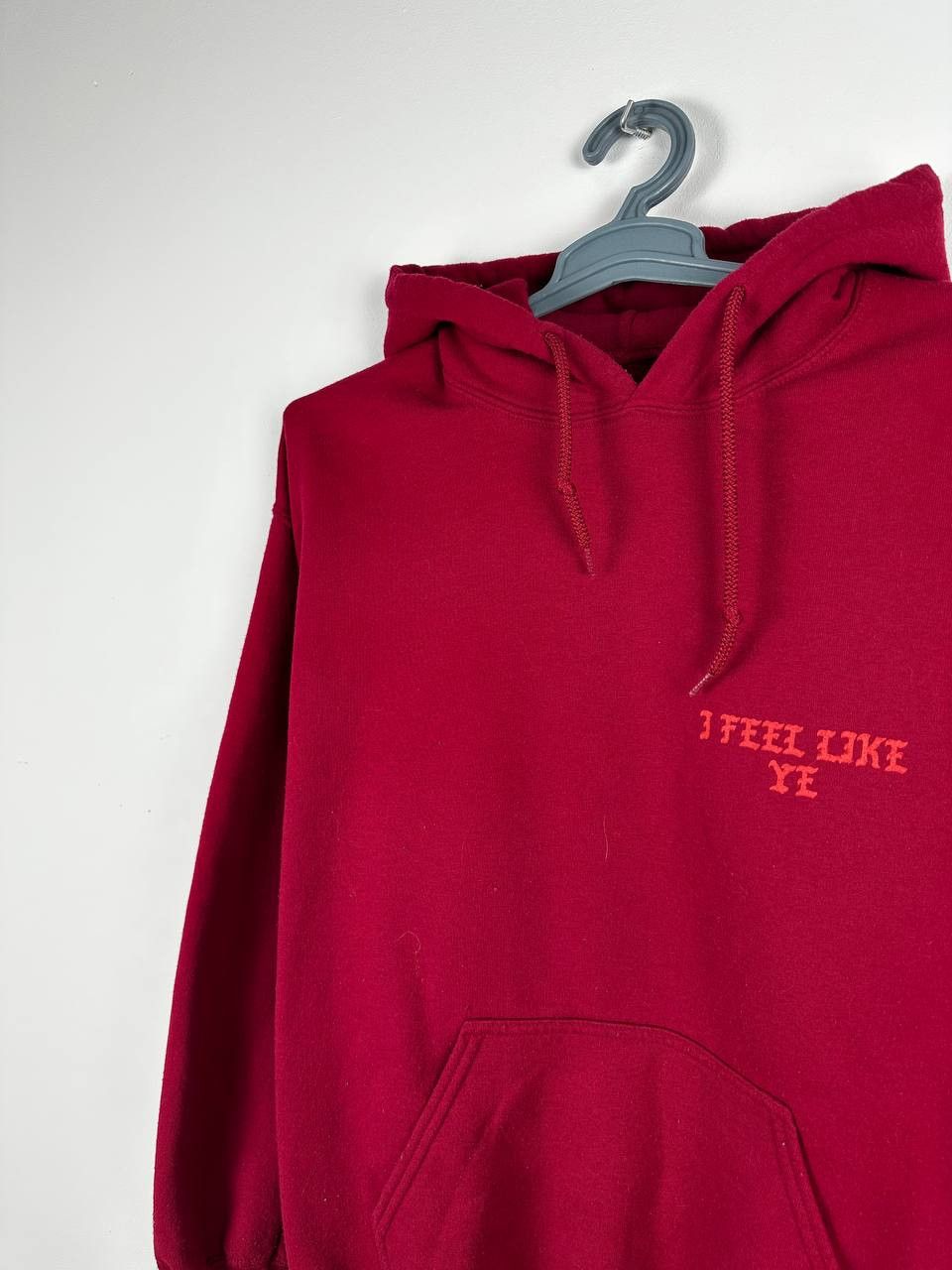 Kanye West × Vintage Iconic I Feel Like Pablo Red Streetwear Hoodie Size M Size US M / EU 48-50 / 2 - 4 Thumbnail