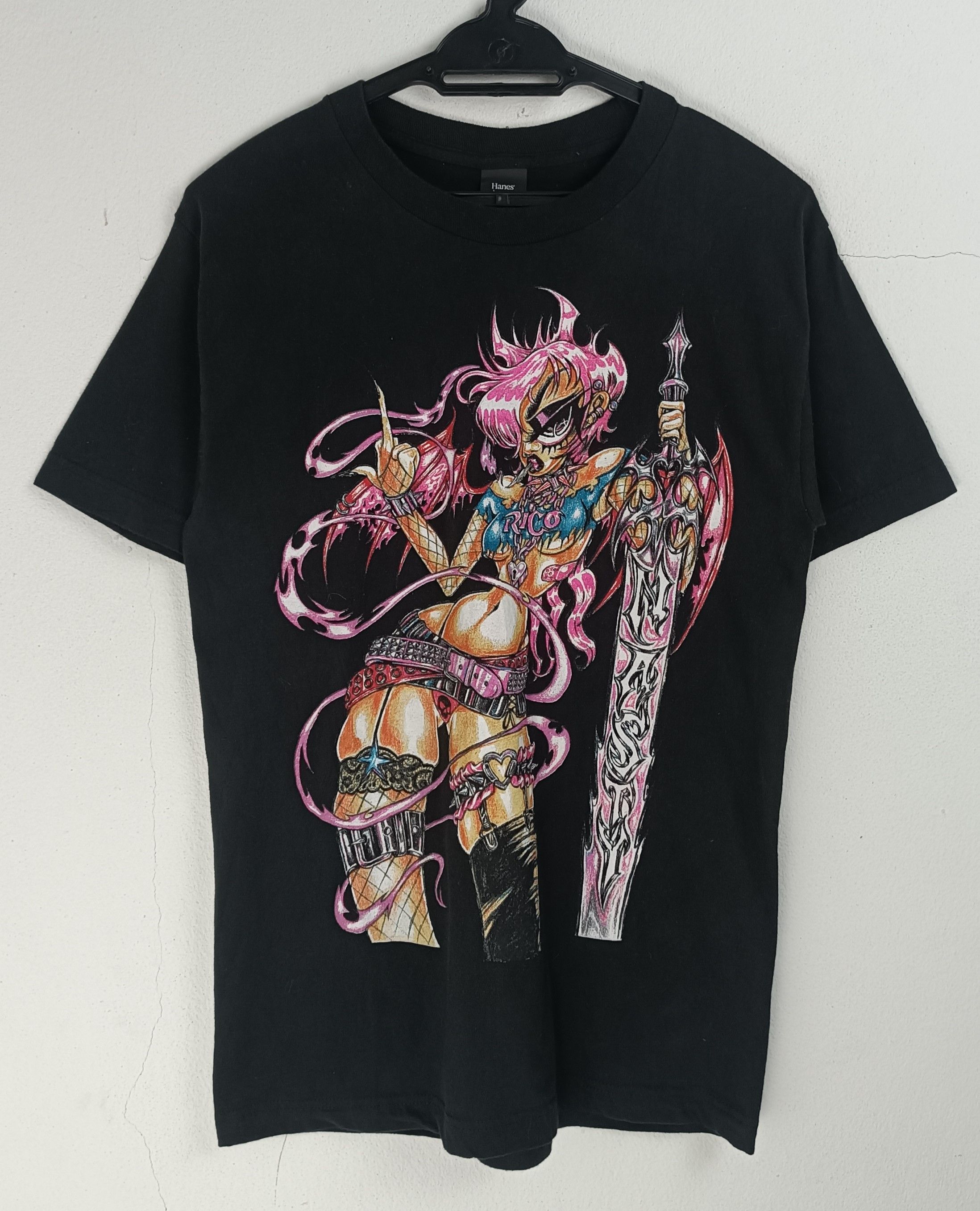 Rap Tees RICO NASTY 2023 TOUR TEE RARE DESIGN SEXY ADULTS ANIME Size US S / EU 44-46 / 1 - 3 Thumbnail