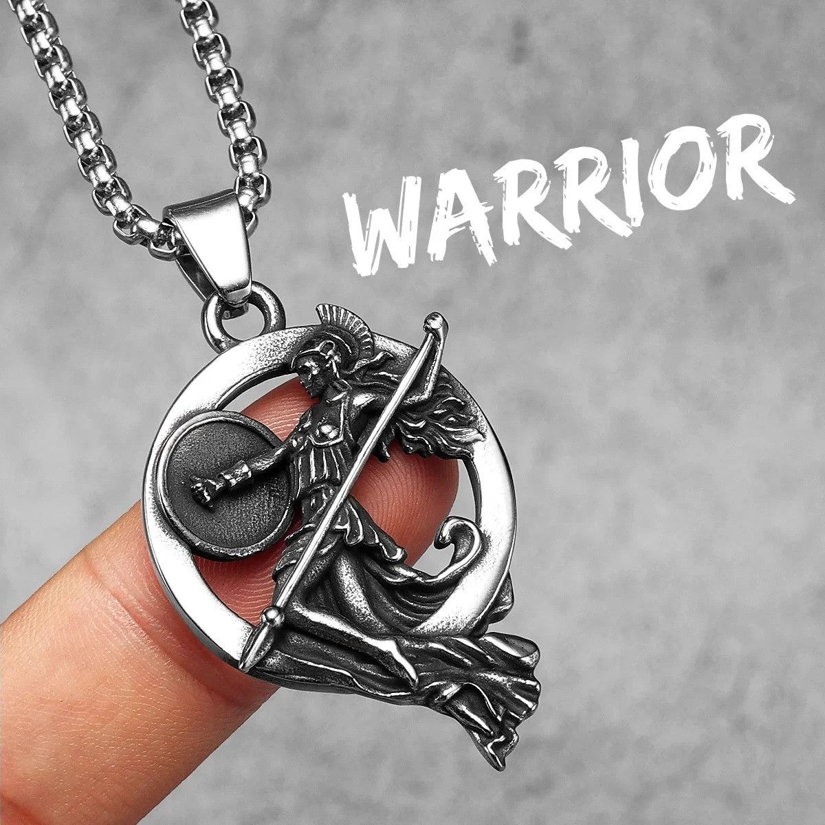 Other Greece Warrior Pendant Accessories Necklace Gifts Size ONE SIZE - 7 Thumbnail