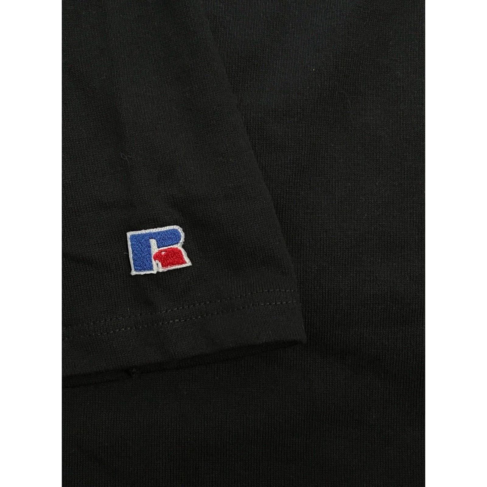 Russell Athletic VINTAGE Russell Athletic Street Football Shirt Mens S NOS 90s USA Made Black V-Neck 3/4 Sleeve T-Shirt US Made 1990s Football Theme Mens Size US S / EU 44-46 / 1 - 3 Thumbnail