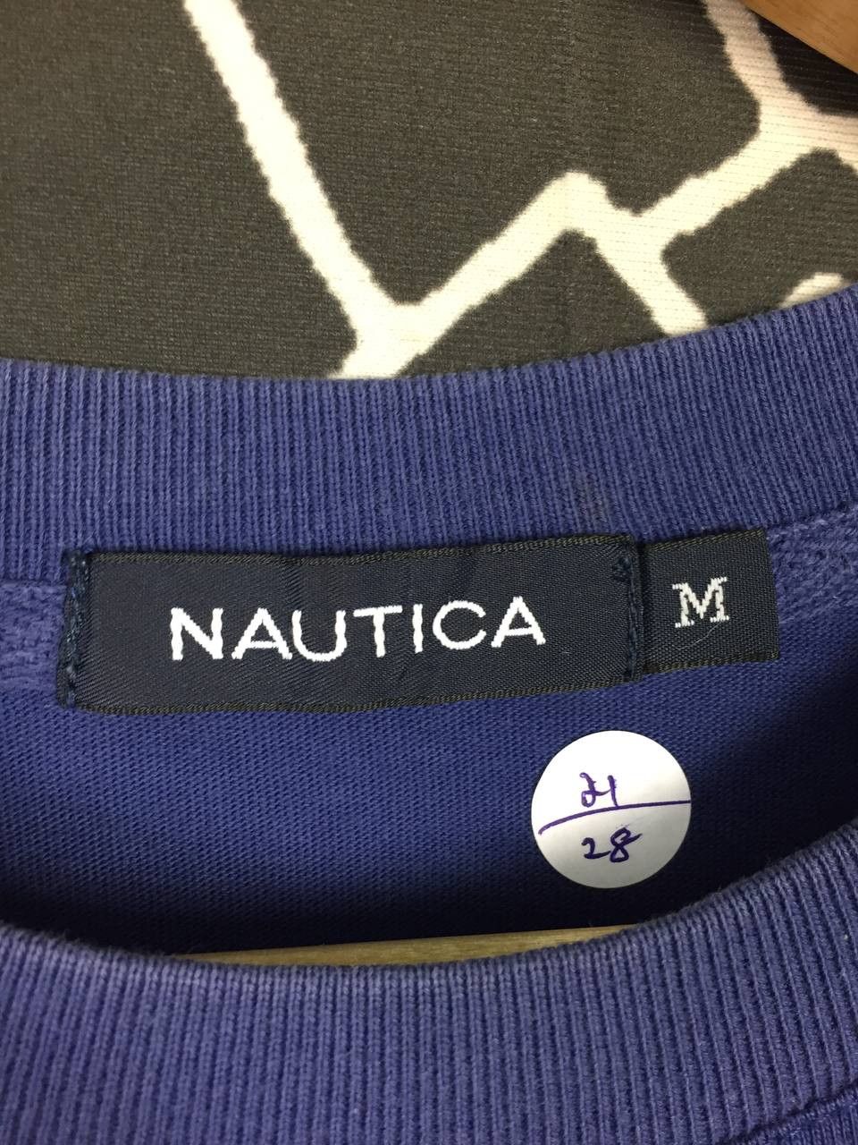 Nautica × Vintage Vtg Nautica Portofino Boat Water Sailing Graphic Tee Size US M / EU 48-50 / 2 - 8 Thumbnail