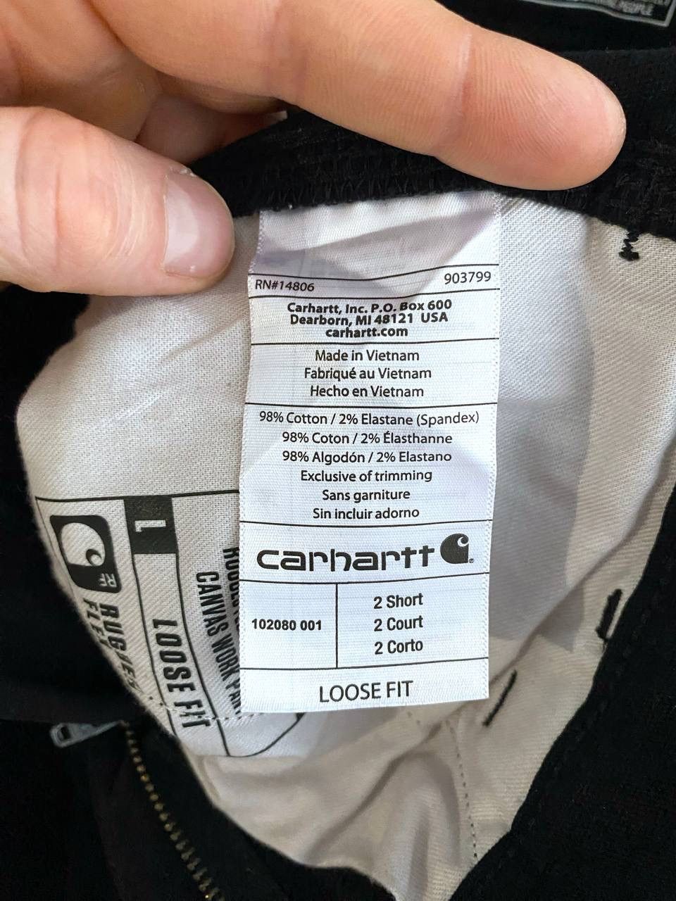 Carhartt Сarhartt Women's Rugged Flex Canvas Work Pant!Size 2 W28/L30 Size 28" / US 6 / IT 42 - 15 Thumbnail