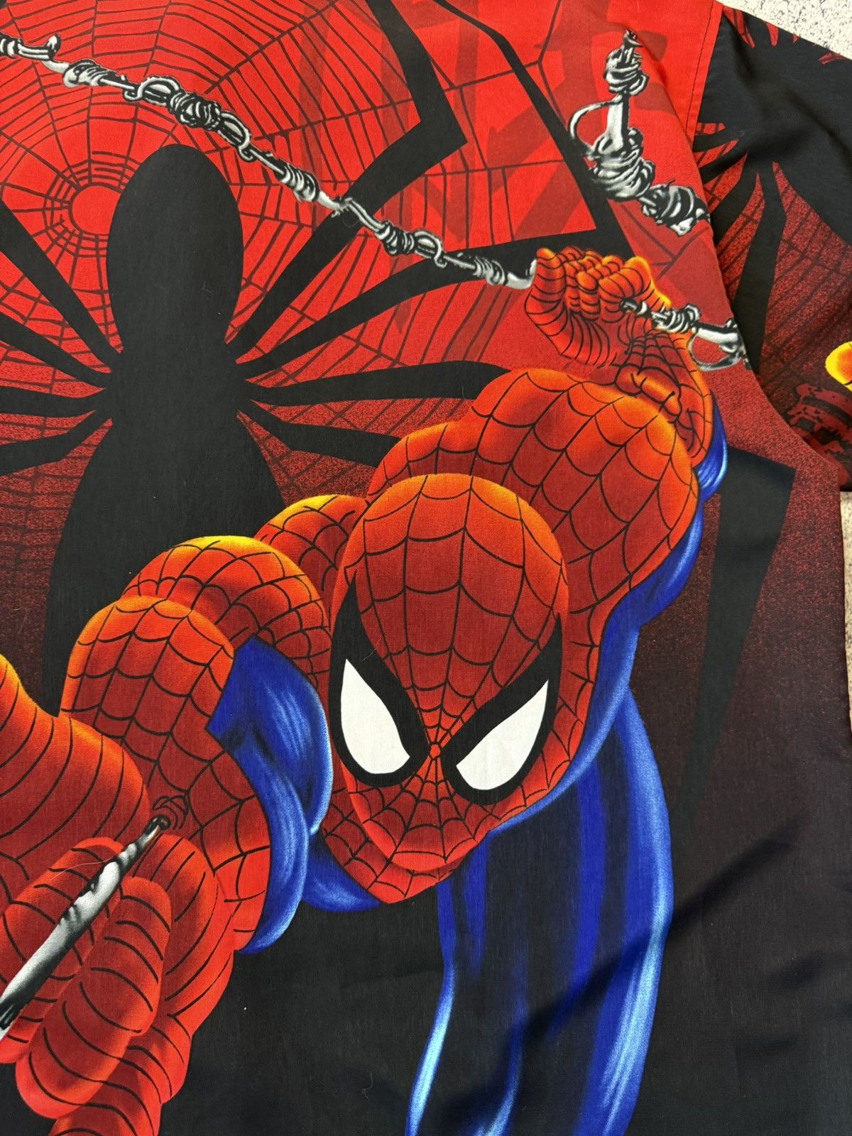 Marvel Comics Vintage Changes Spiderman 2001 AOP Button Up Shirt Size US M / EU 48-50 / 2 - 20 Thumbnail