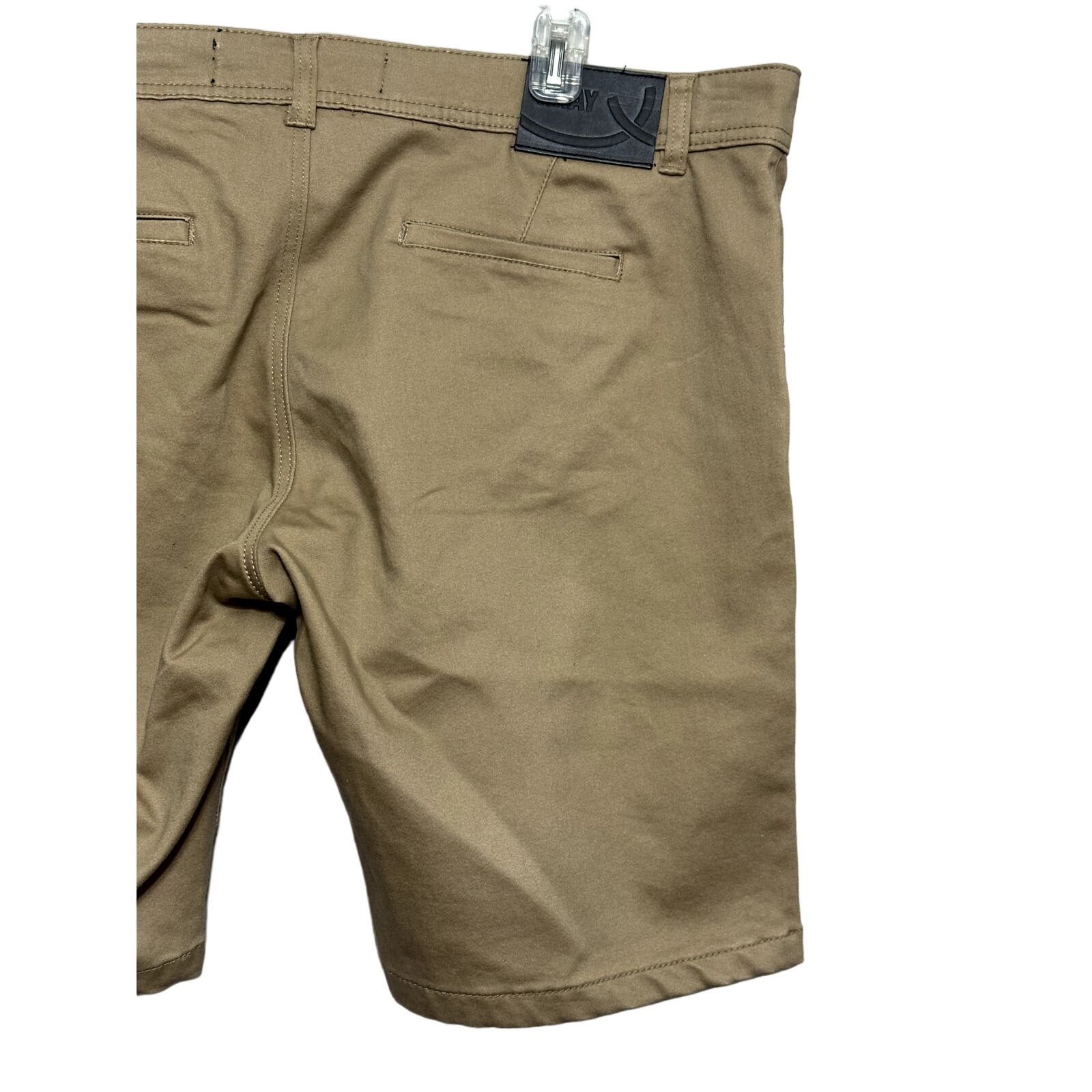 Xray Footwear Xray Shorts Flat Front Pockets Belt Loops Khaki Men's 40 NWT Size US 40 / EU 56 - 6 Thumbnail